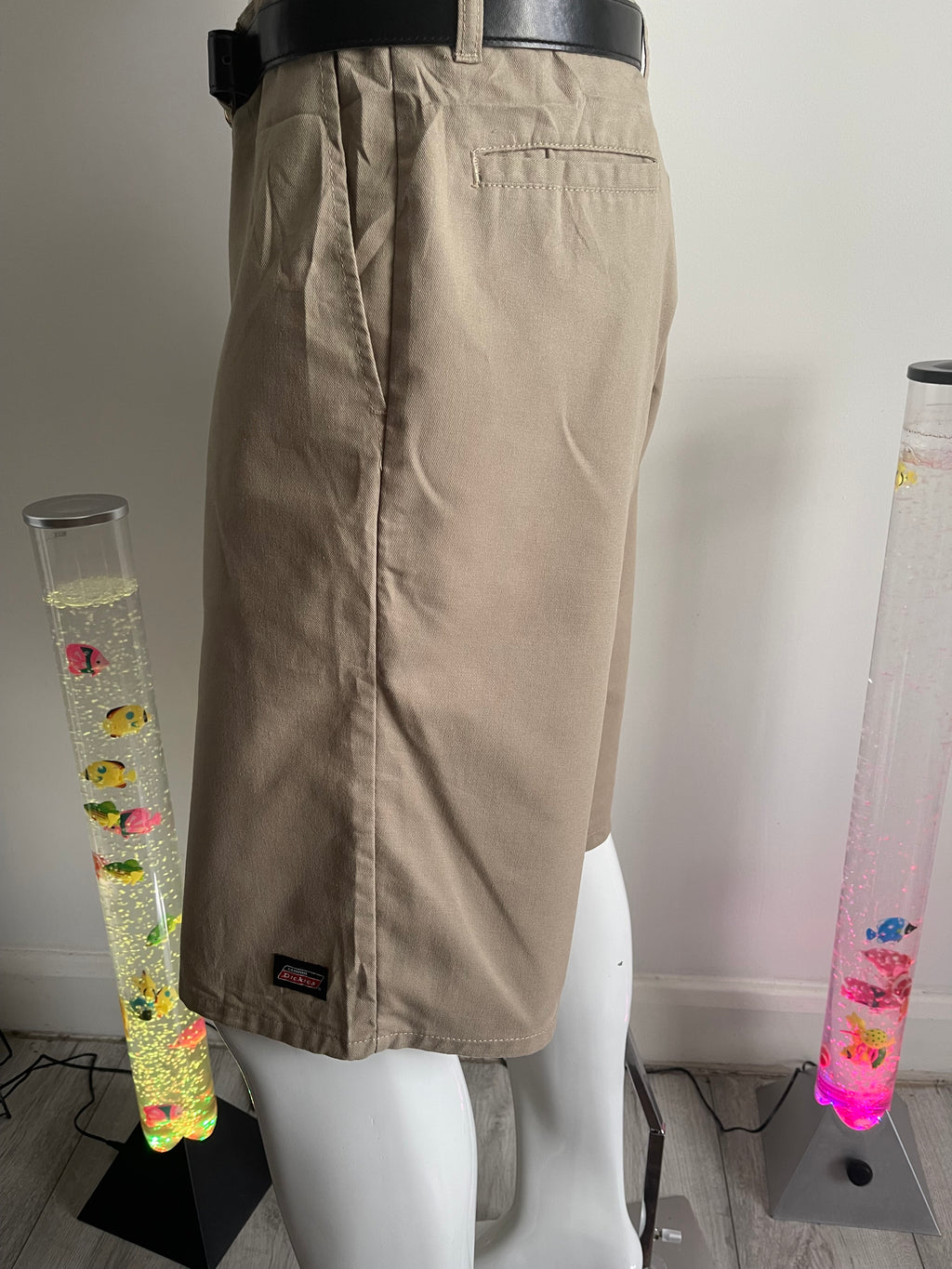 Dickies Men’s Work Shorts W36 – Khaki Beige – Durable Workwear
