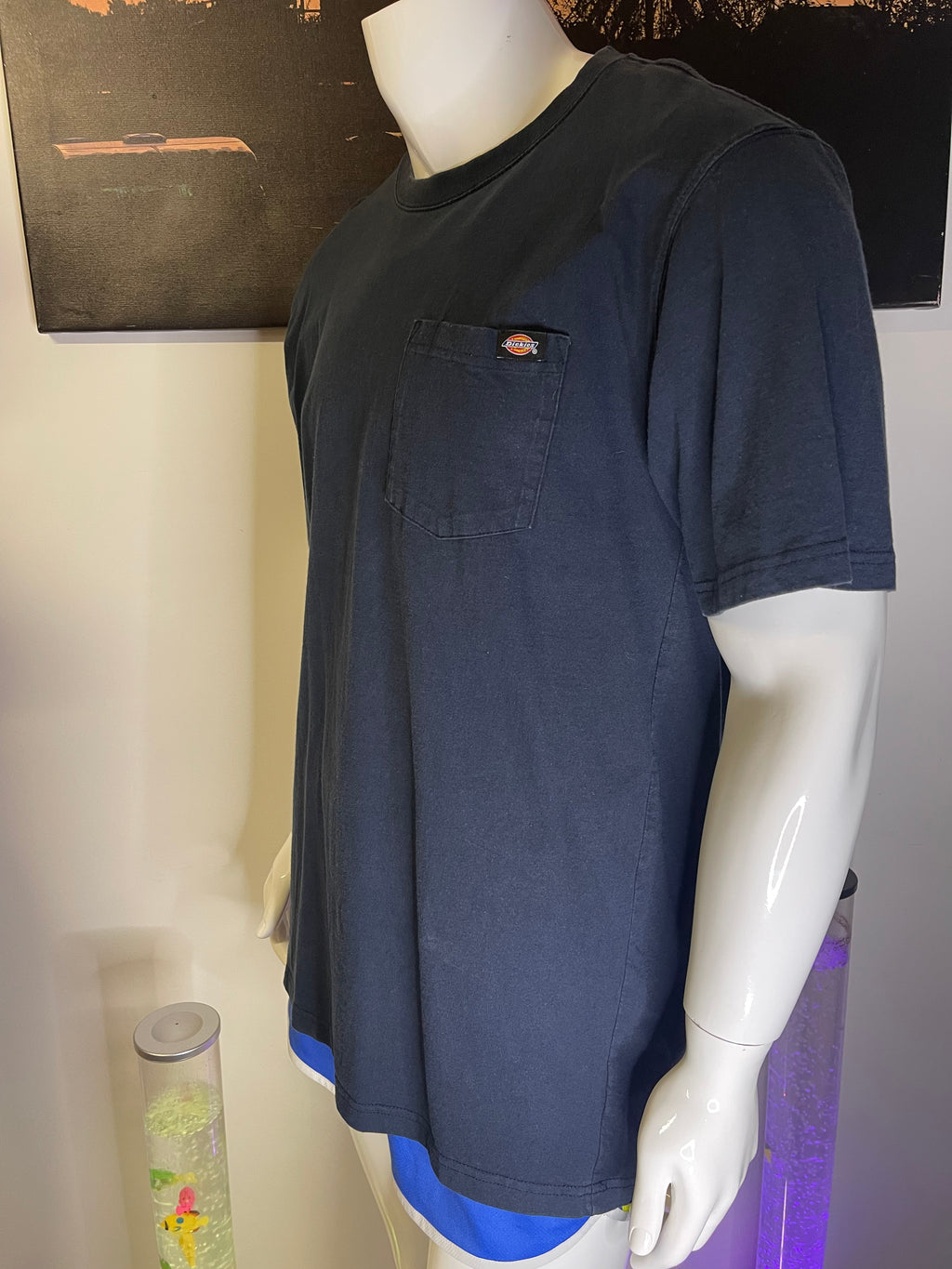 Dickies Black Pocket T-Shirt Size XL – Excellent Condition