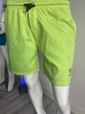 Adidas Men’s Neon Green Shorts With Pockets – Size XL 🔥
