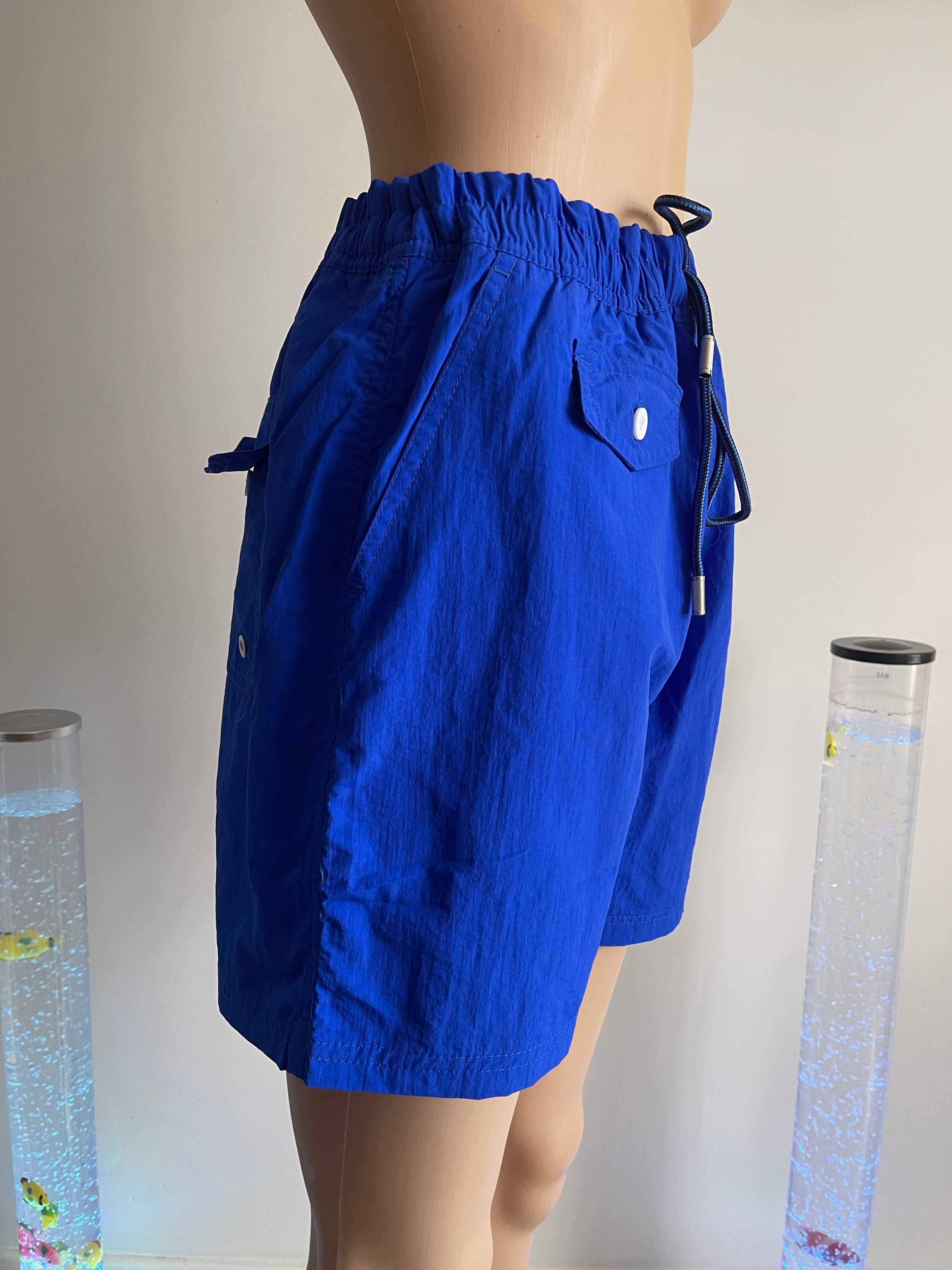 Women’s D Project Swim Shorts Size L – Blue – New With Tags
