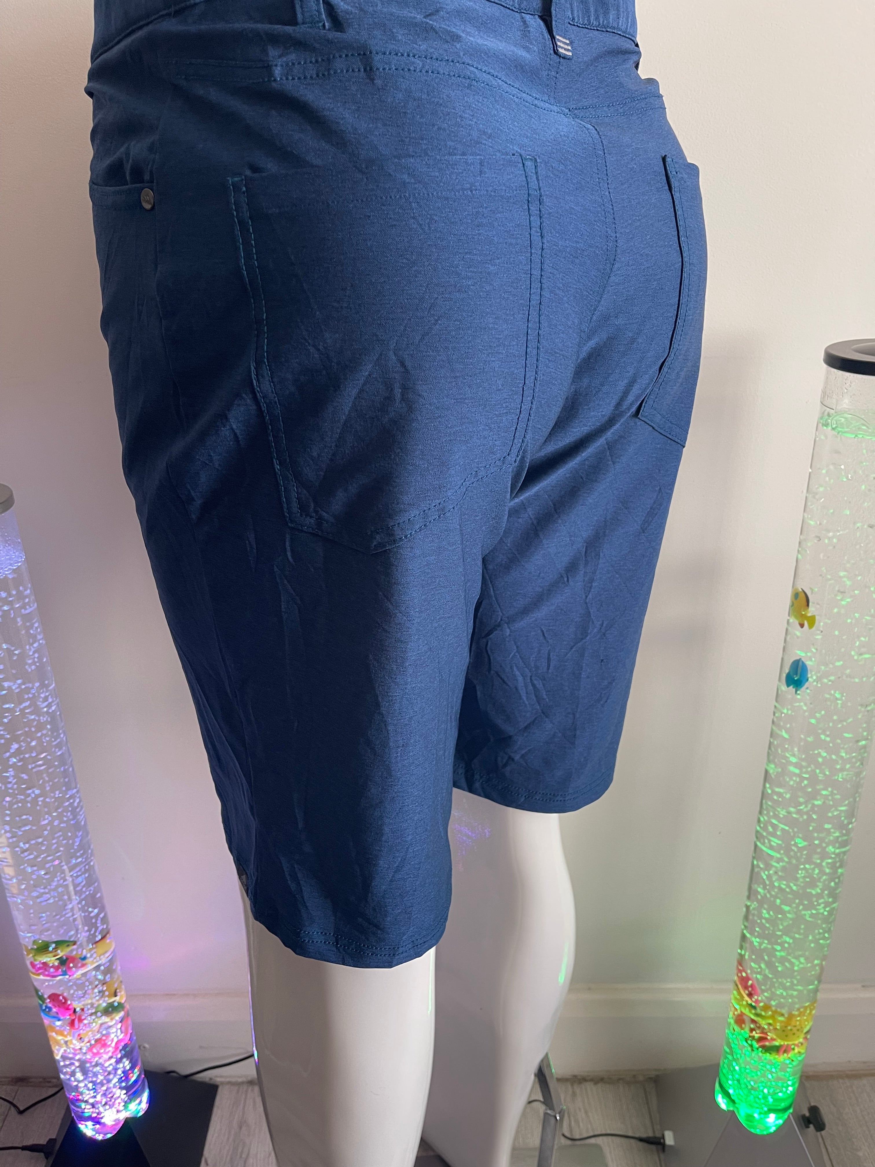Adidas Women's Navy Shorts Size 32