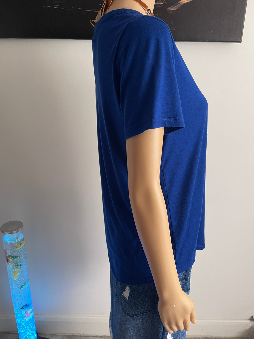 M&S Collection Cobalt Blue T-Shirt UK 12