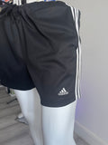 Adidas Men’s Black Sports Shorts With Pockets – Size M