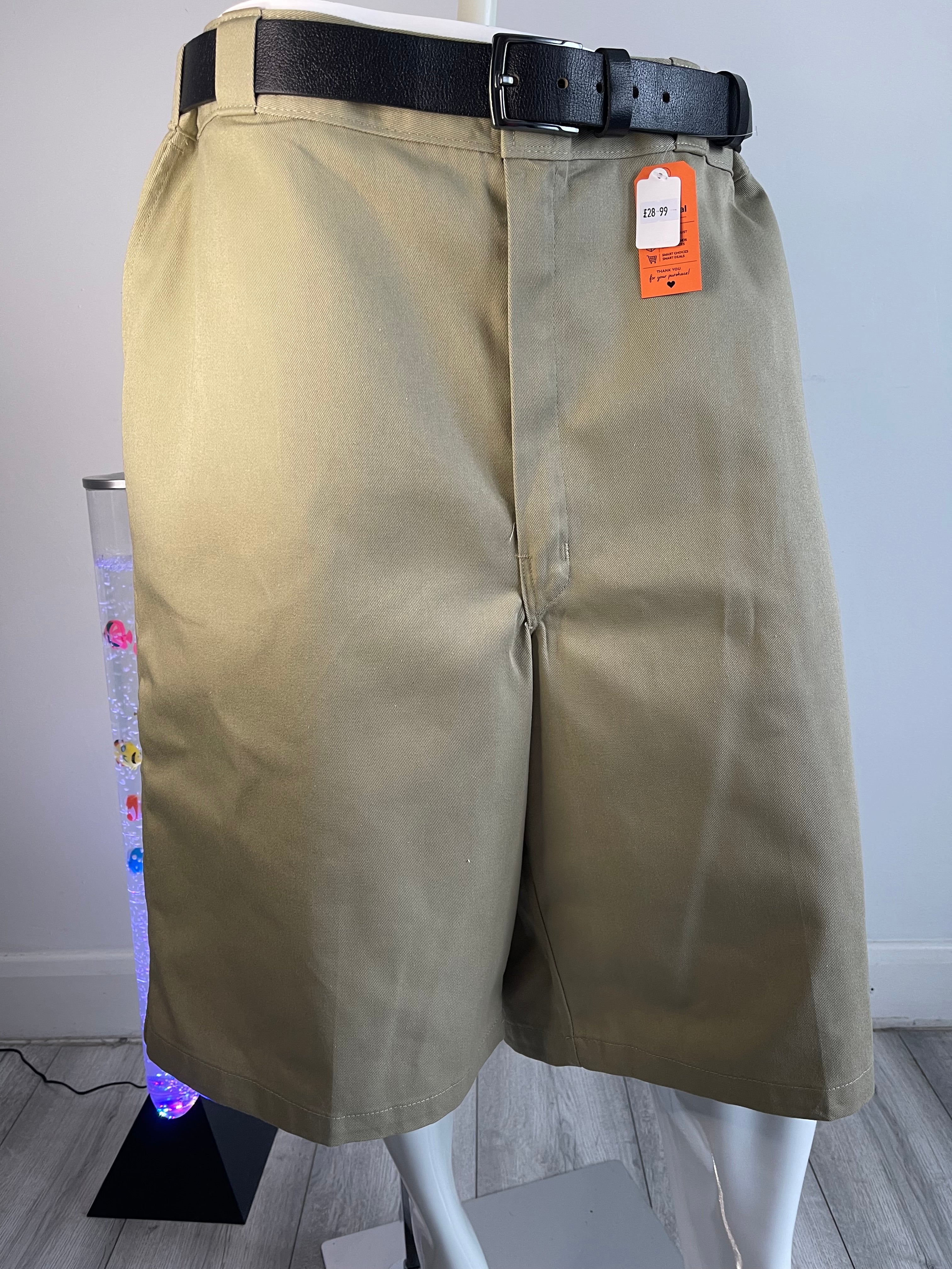 🖤 Dickies Classic Work Shorts – Beige – W44
