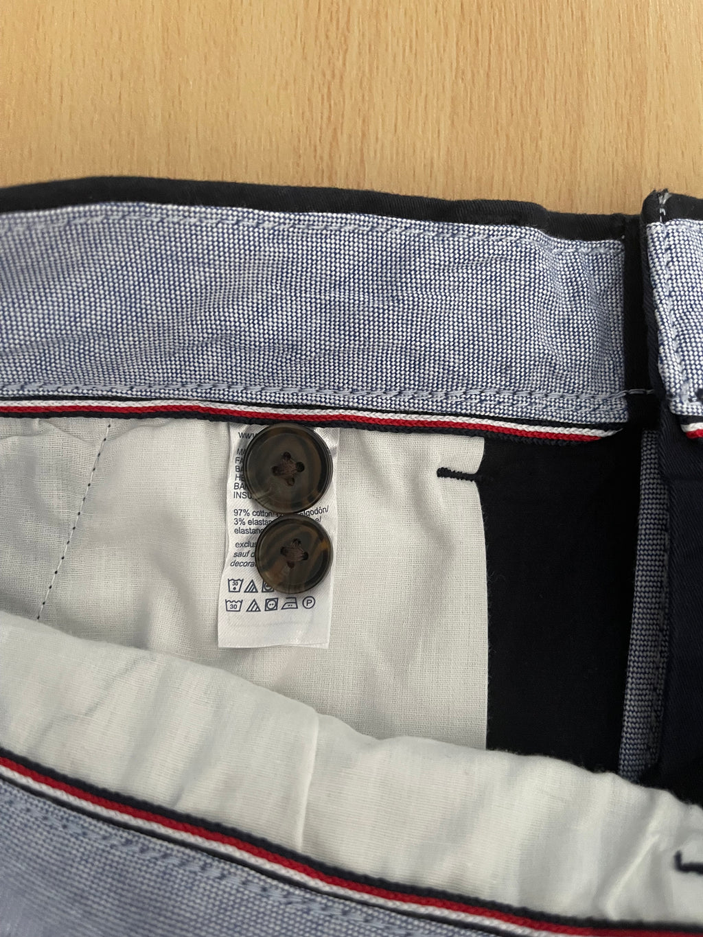 Tommy Hilfiger Men’s Shorts W36 – Navy Blue – With Pockets