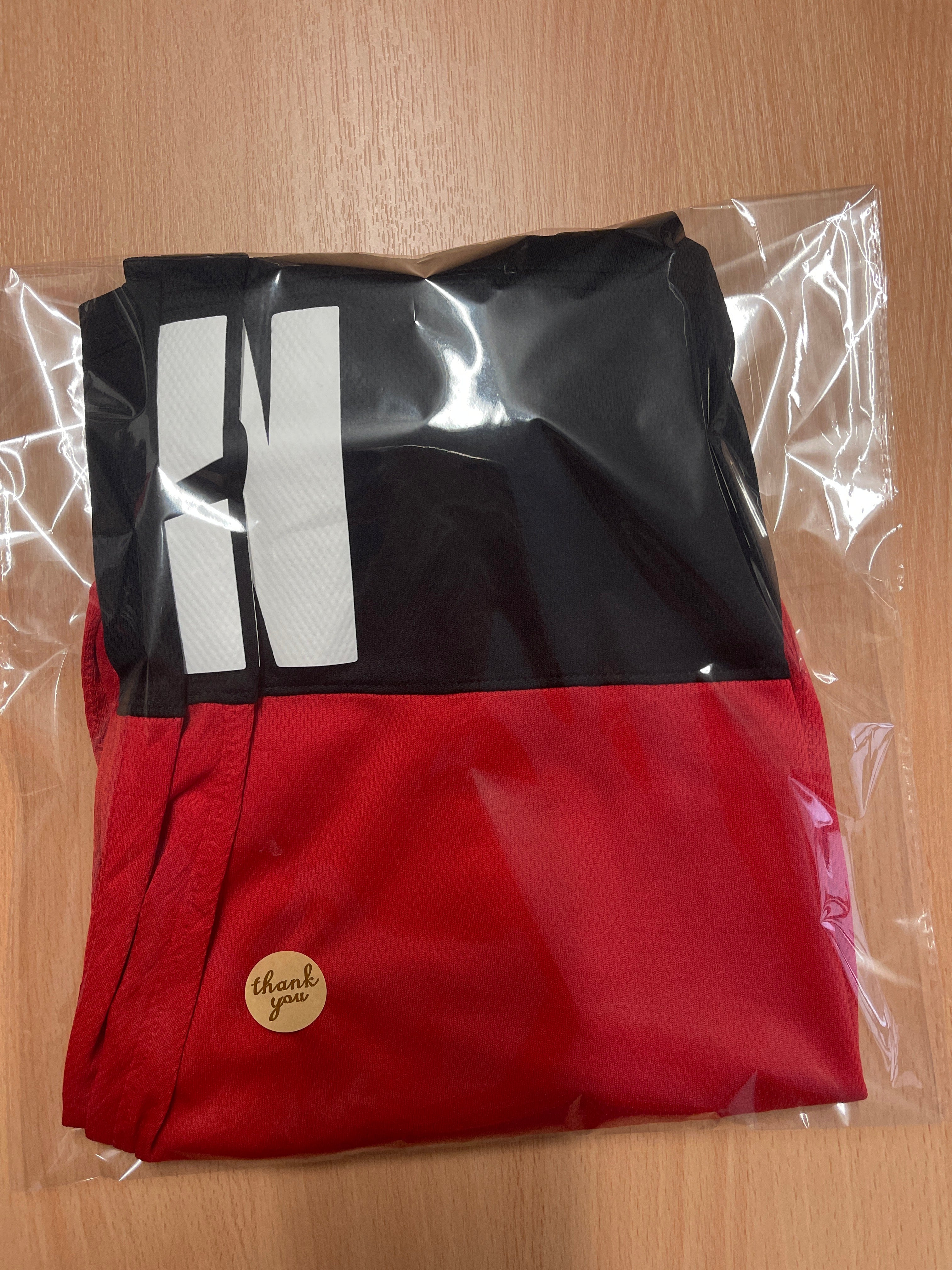Nike Men's Red Sports Shorts with Pockets – Size M