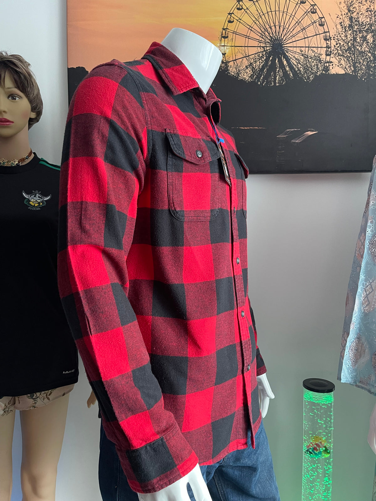 Sonoma Men’s Buffalo Check Shirt Size M