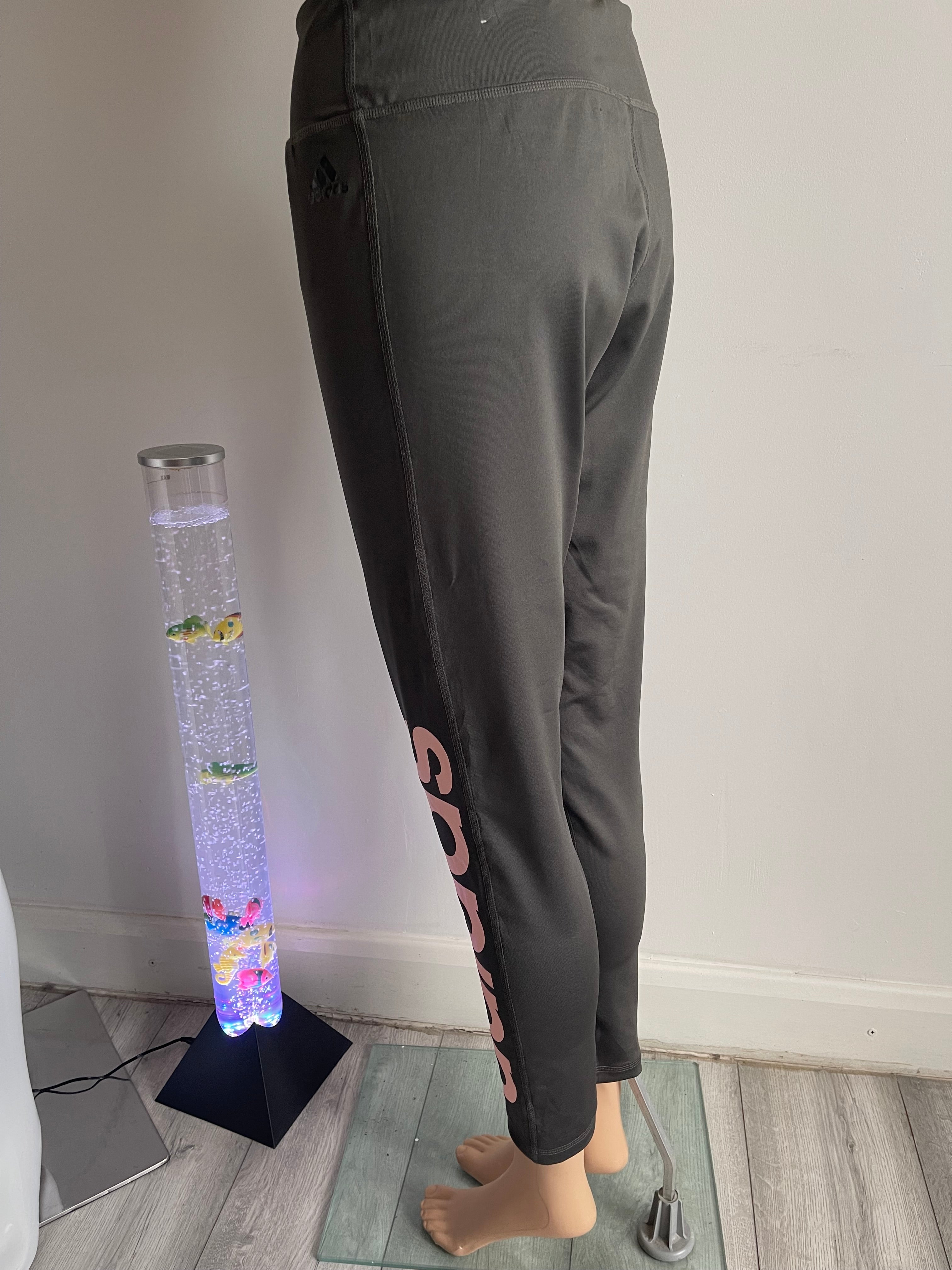 Adidas Climalite Women's Black Leggings – Size L