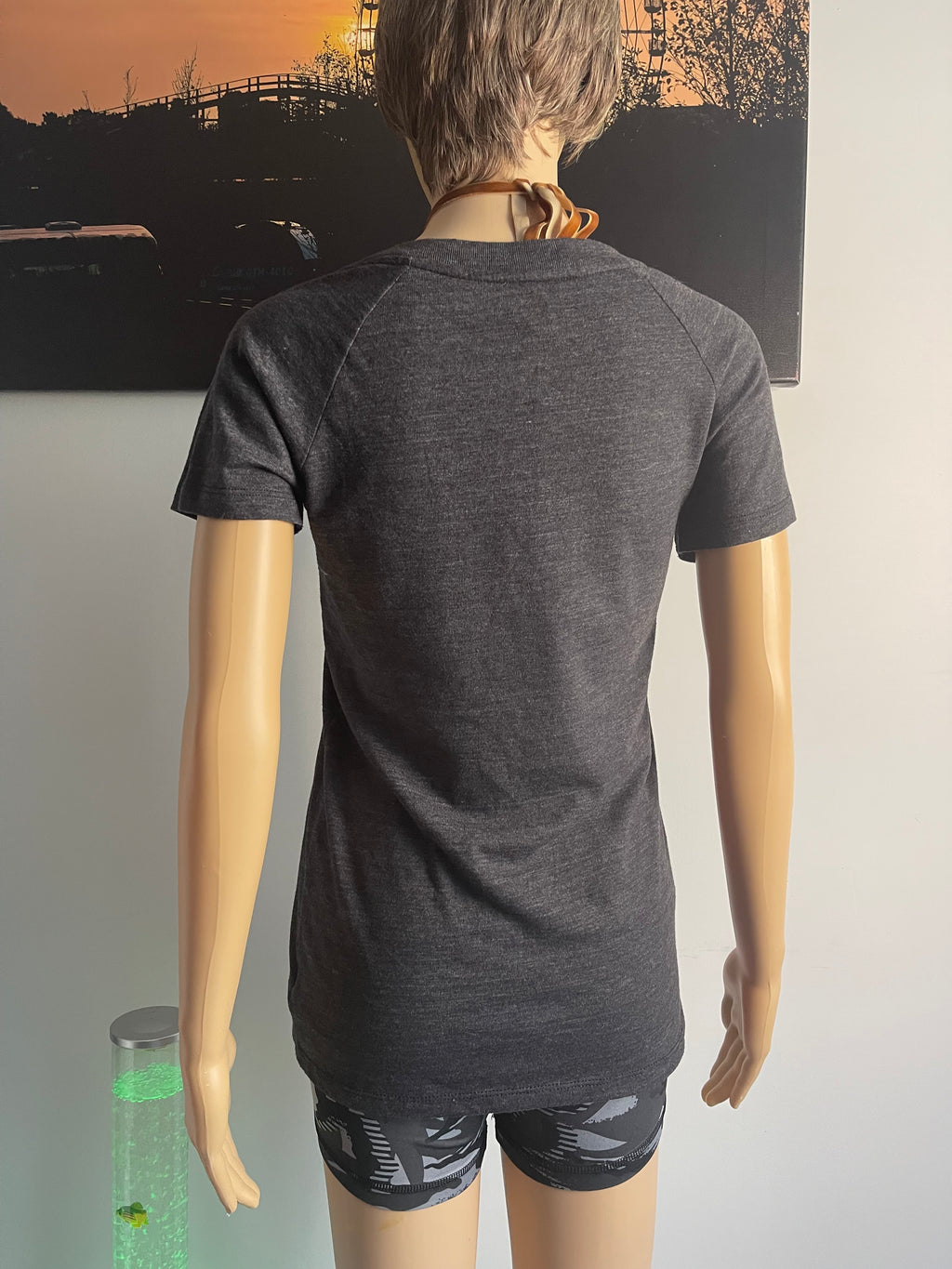 Adidas Originals Wolf Graphic T-Shirt Grey Women M