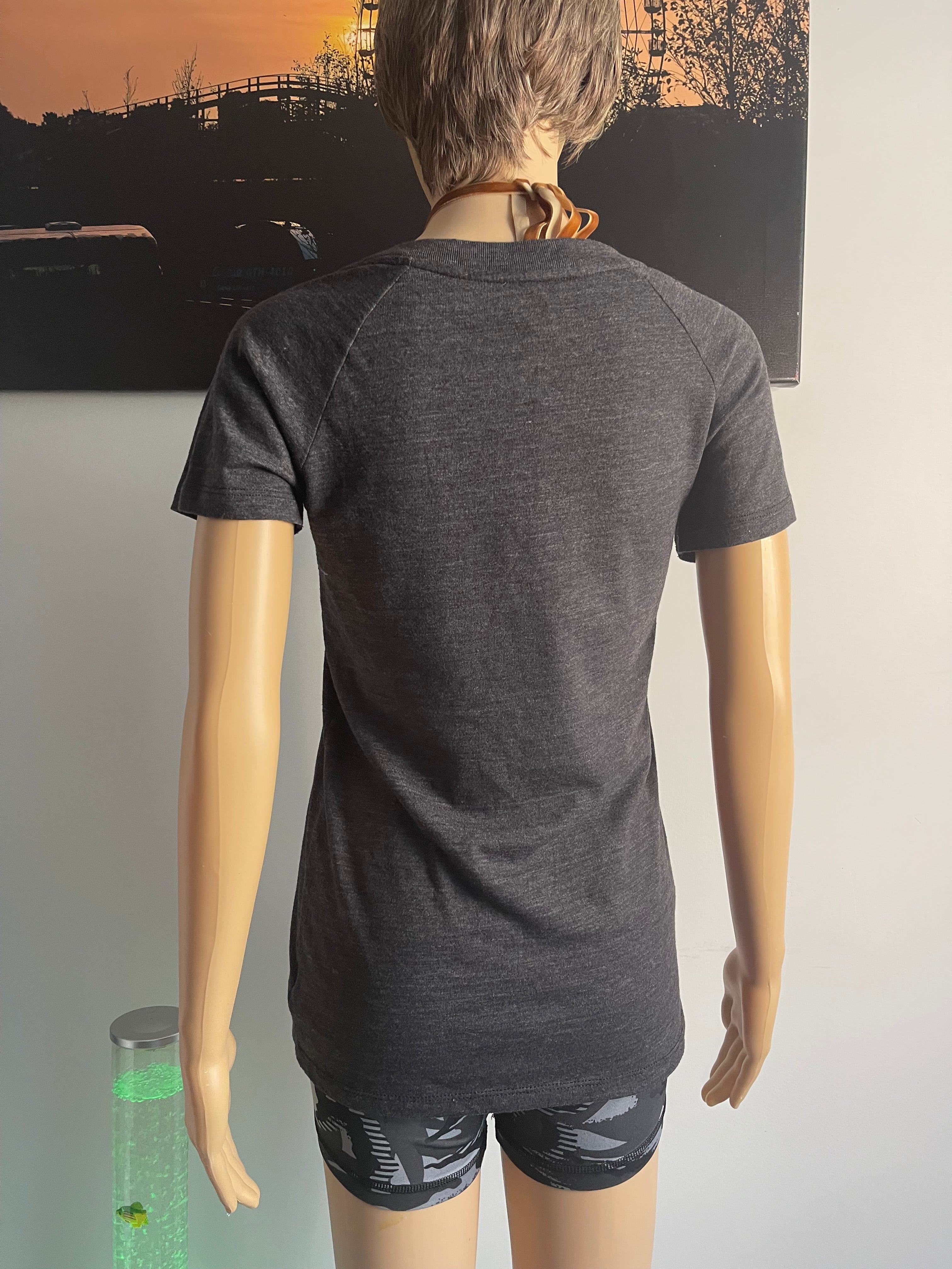 Adidas Originals Wolf Graphic T-Shirt Grey Women M