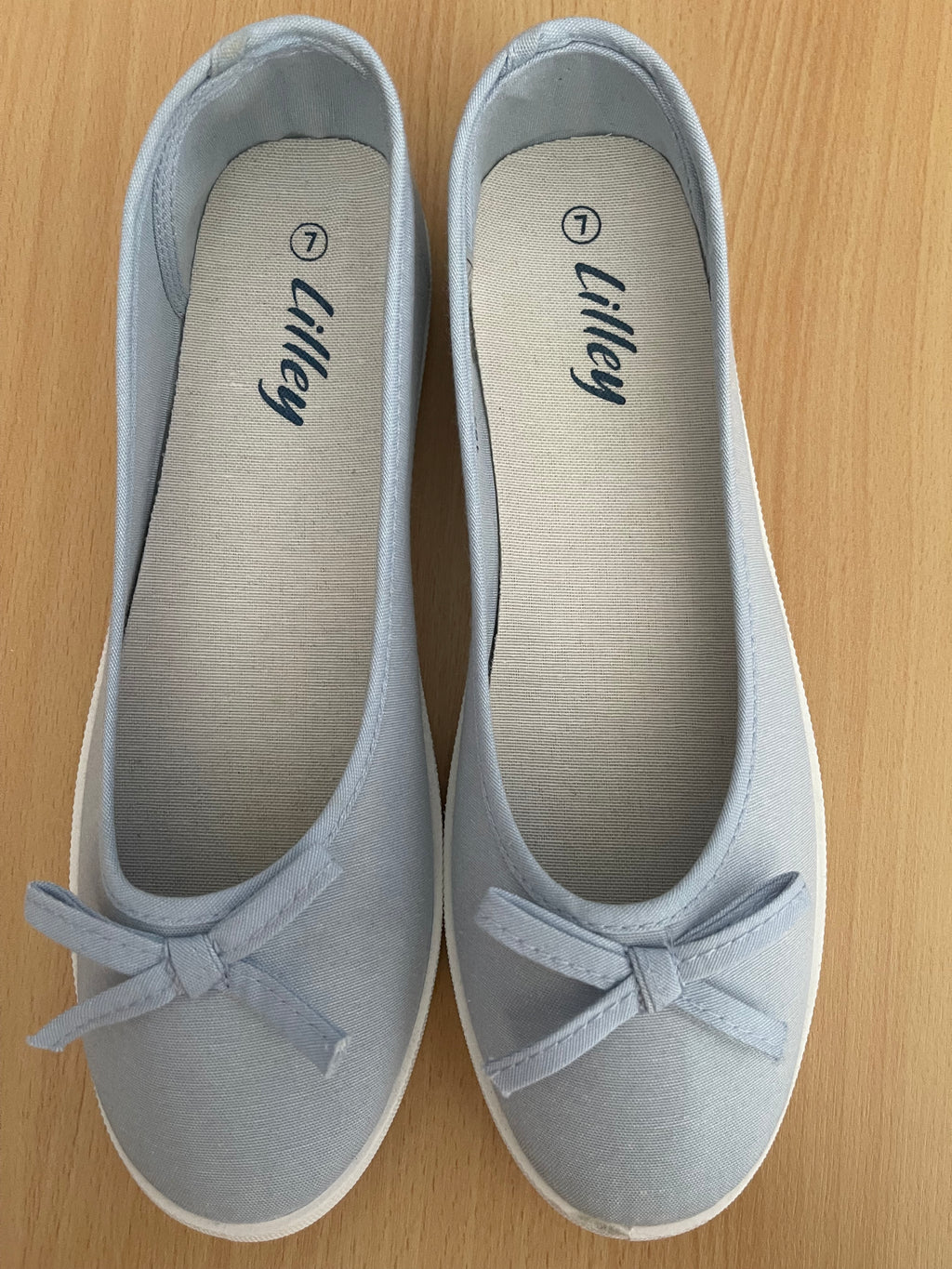 Lilley Women's Light Blue Ballet Pumps UK 7 – New