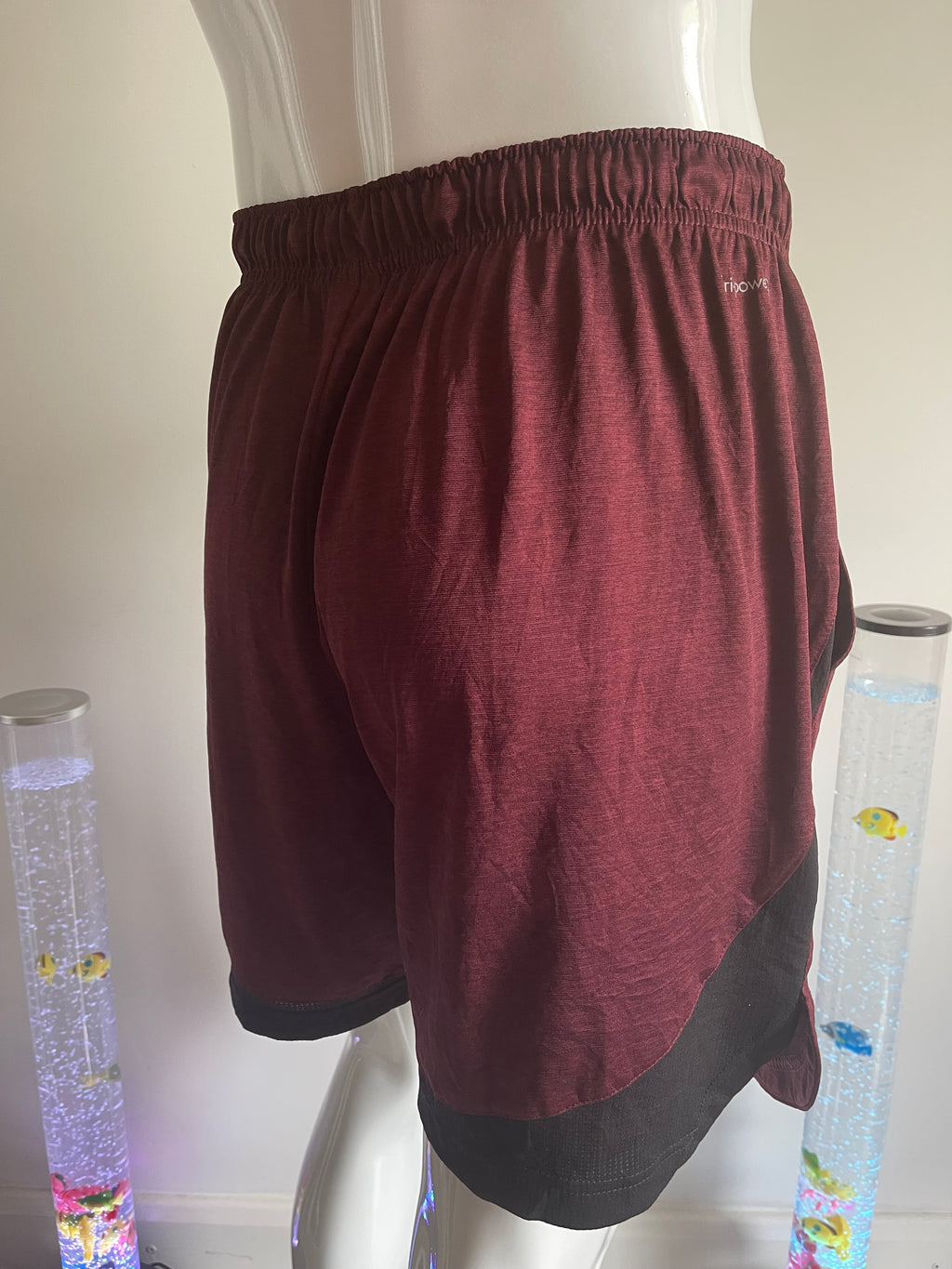 Russell Athletic FreshForce Men's Performance Shorts Burgundy Size L