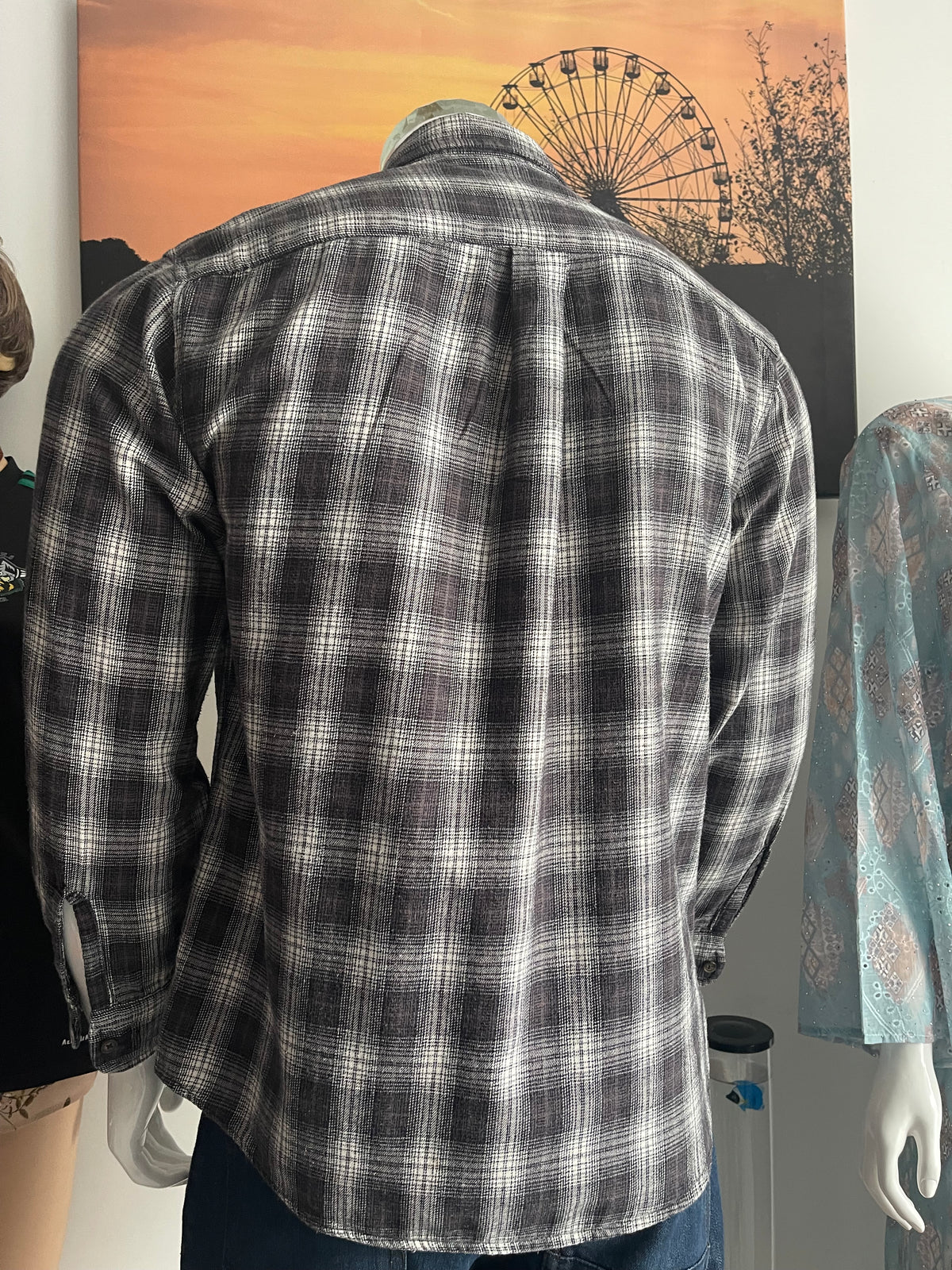 St John’s Bay Checked Cotton Shirt Size M