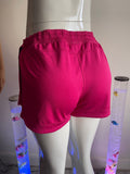 Adidas Women’s 2-in-1 Sports Shorts Pink Size XL