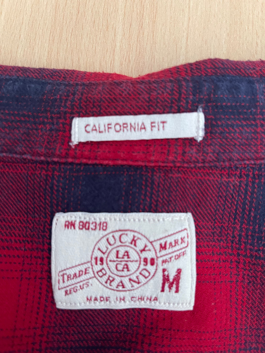 Lucky Brand Men’s Checked Shirt Size M