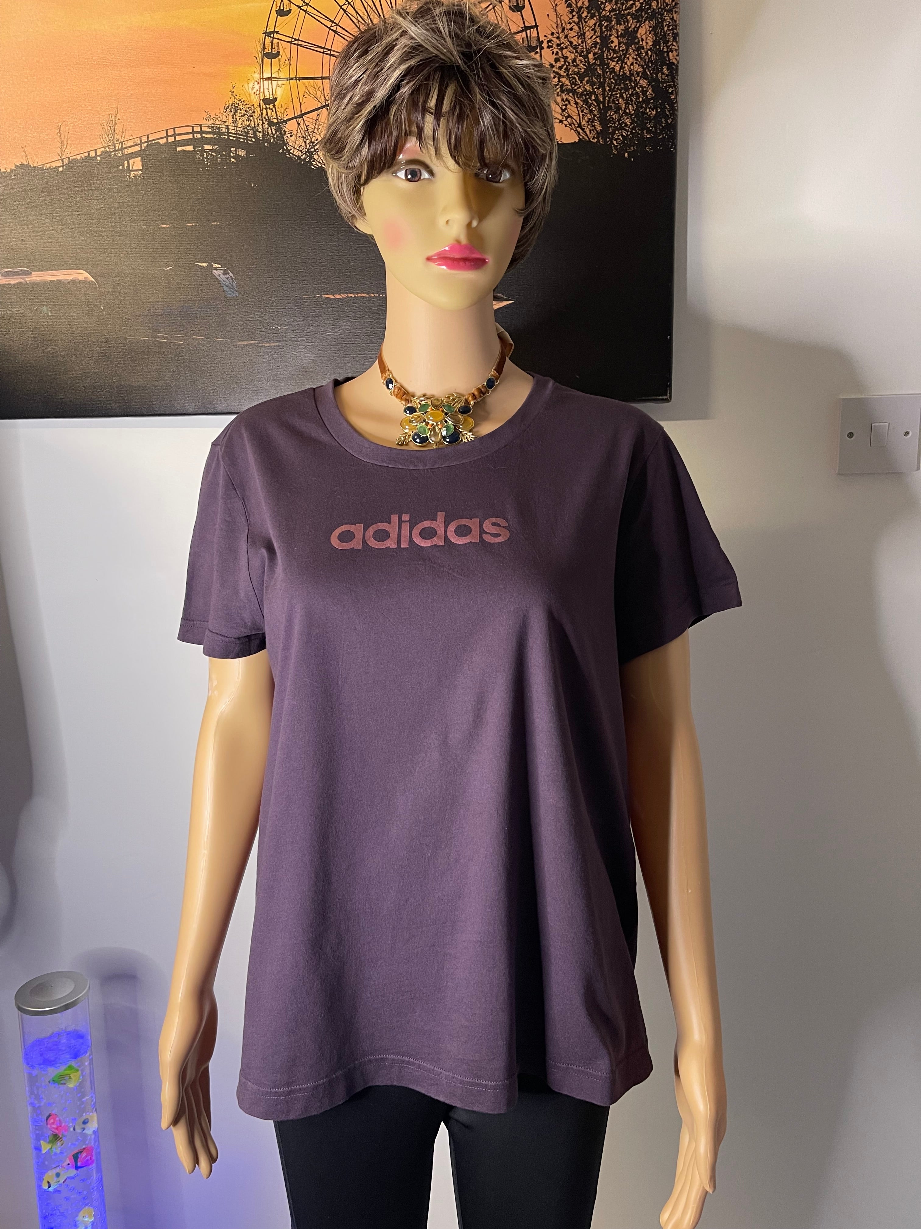 Authentic Adidas Women’s Performance T-Shirt – XL