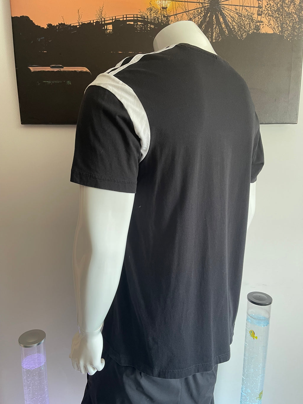 Adidas Black Sports T-Shirt L