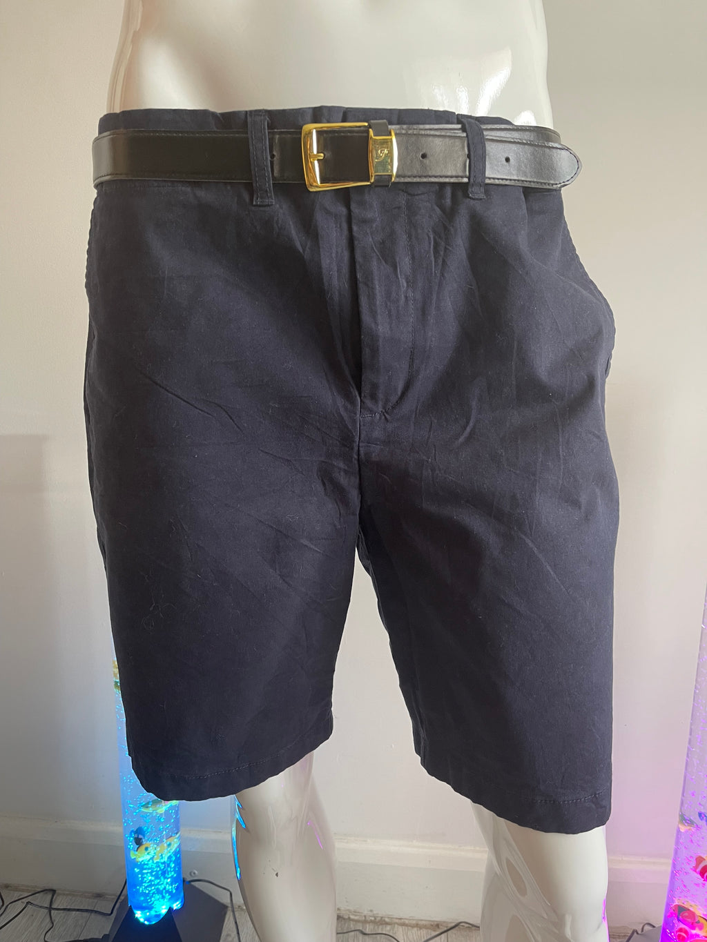 Tommy Hilfiger Men’s Shorts W36 – Navy Blue – With Pockets