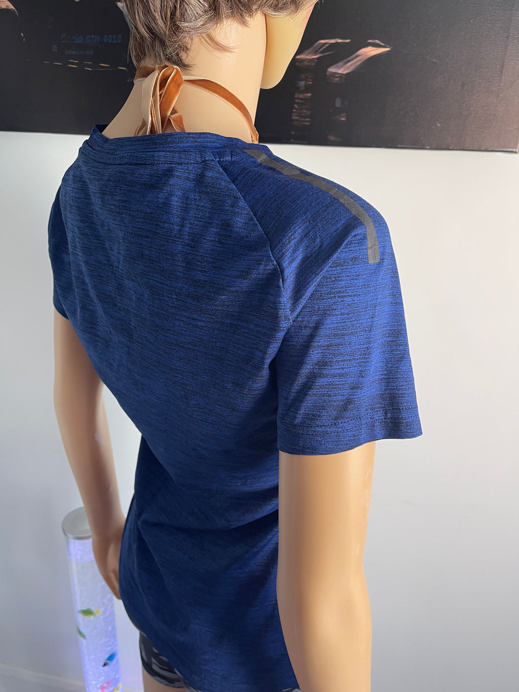 Adidas Climalite Women's Training T-Shirt Blue Size S