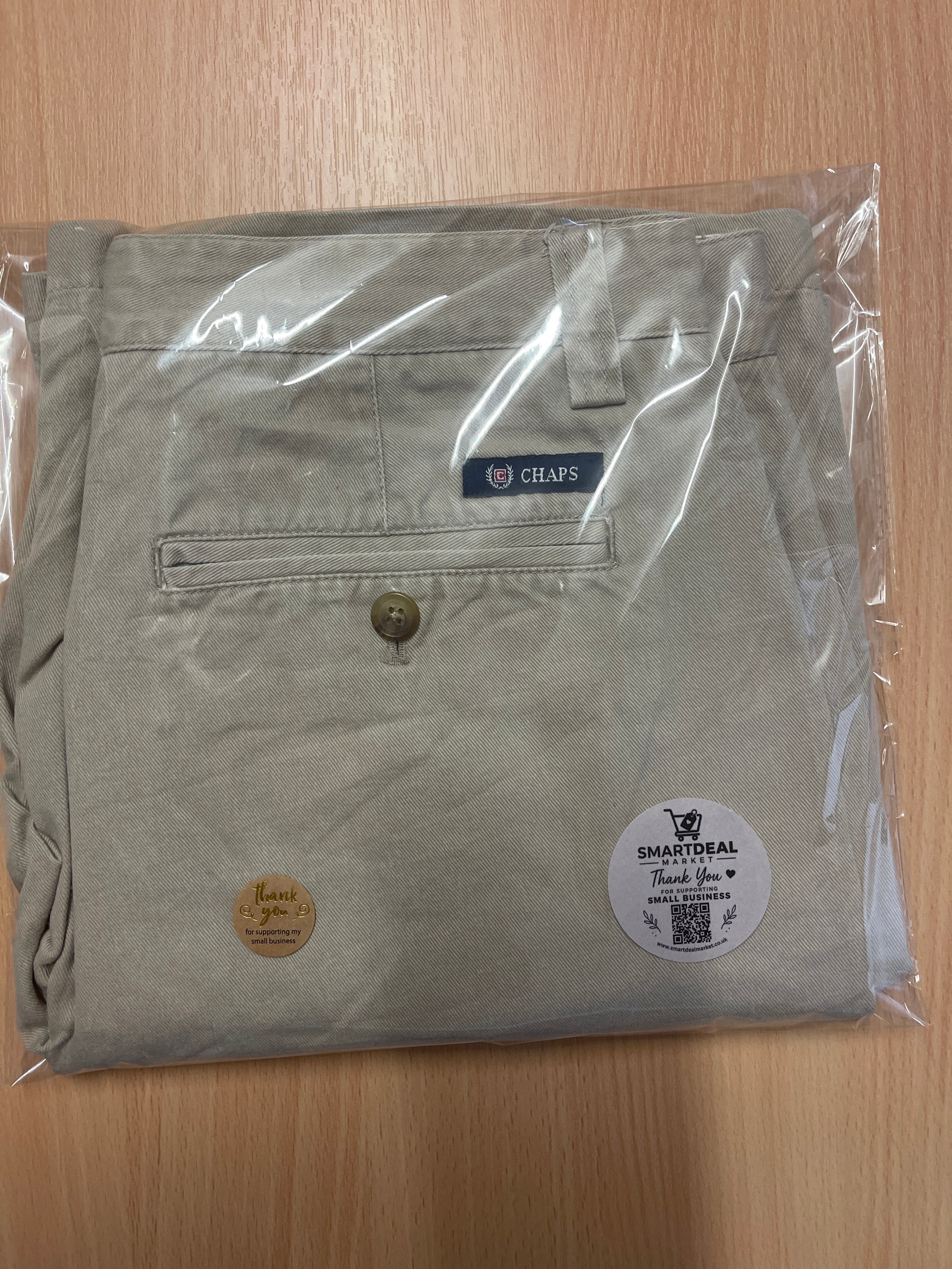 CHAPS Men’s Chino Shorts W31 Beige