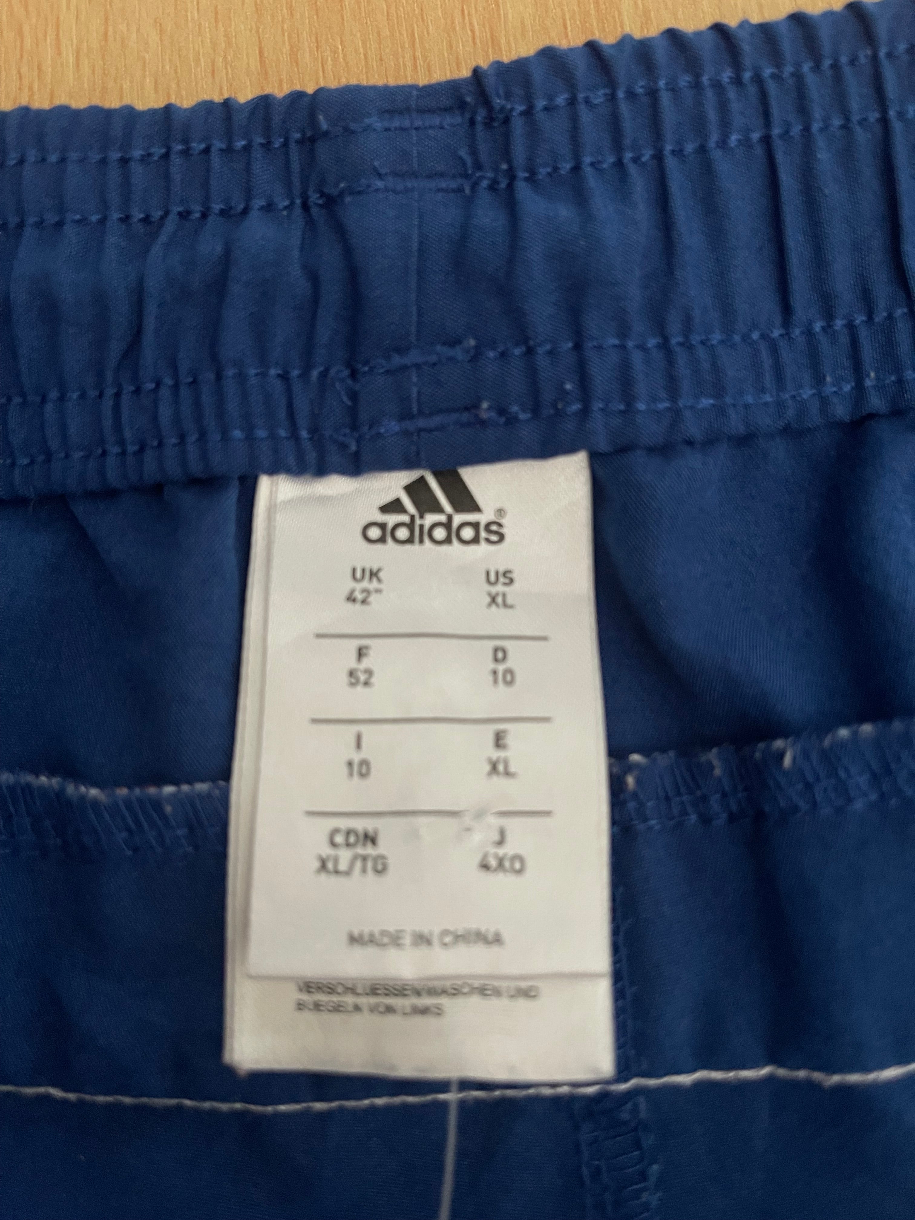 Adidas Navy Sports Shorts Men's Size 42