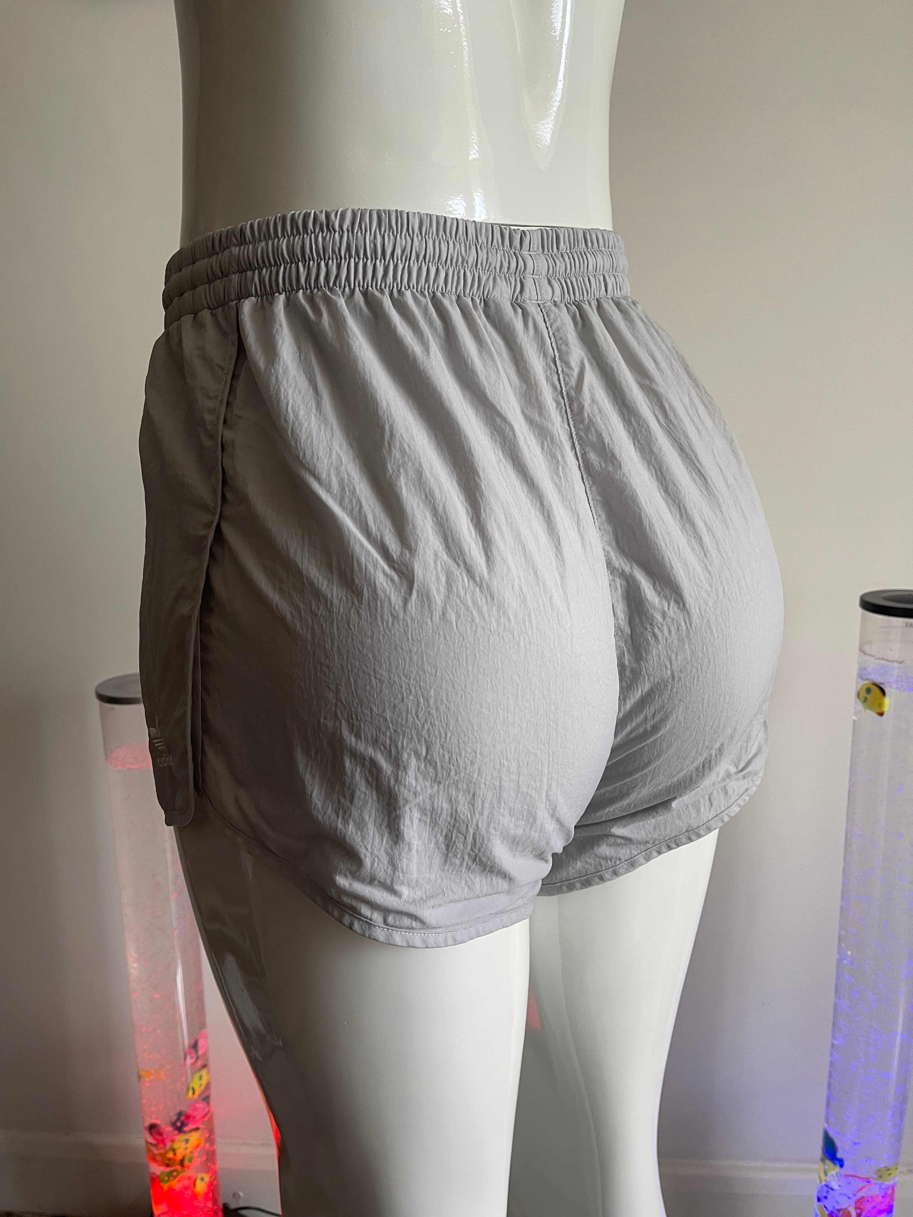 Adidas Women’s Running Sports Shorts Light Grey UK 14