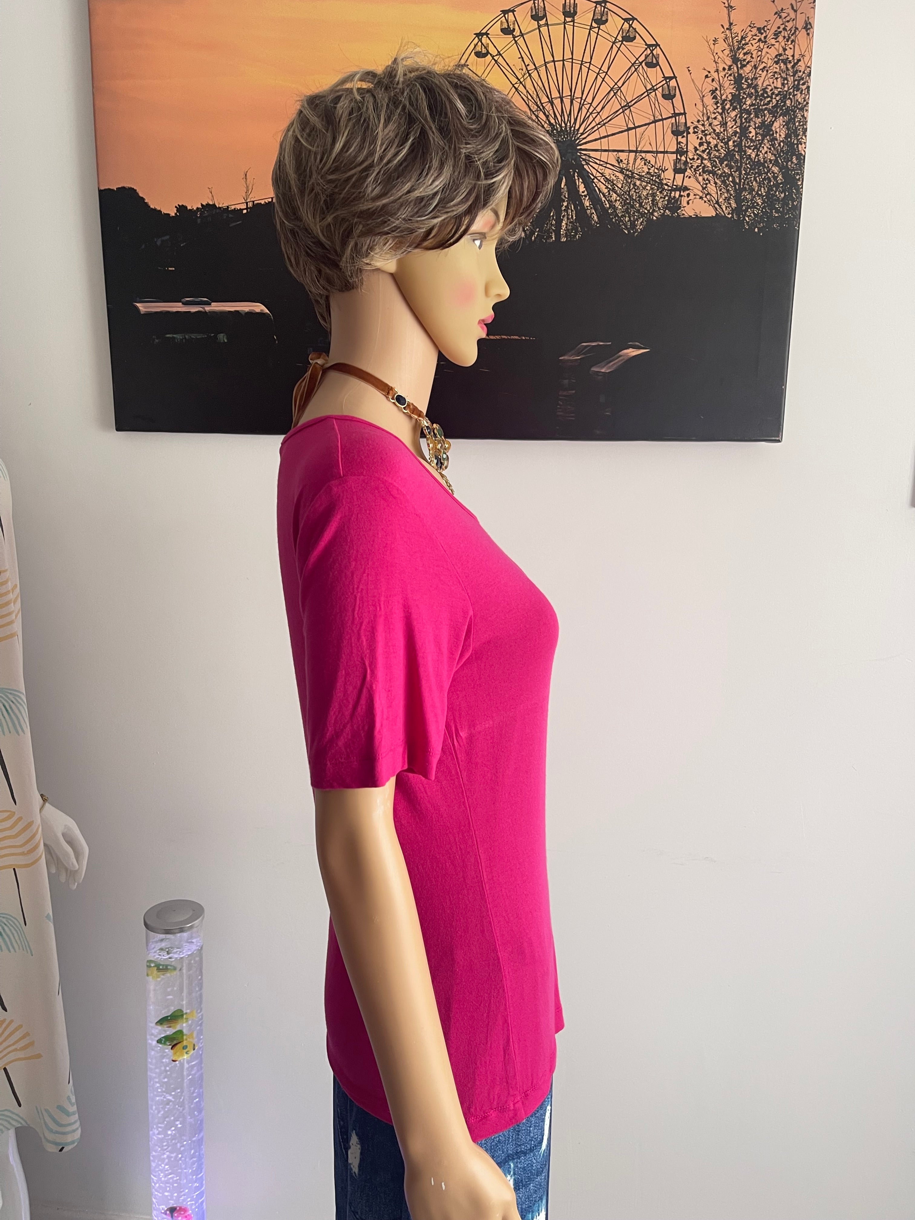 Classic Women's Pink T-Shirt UK 12