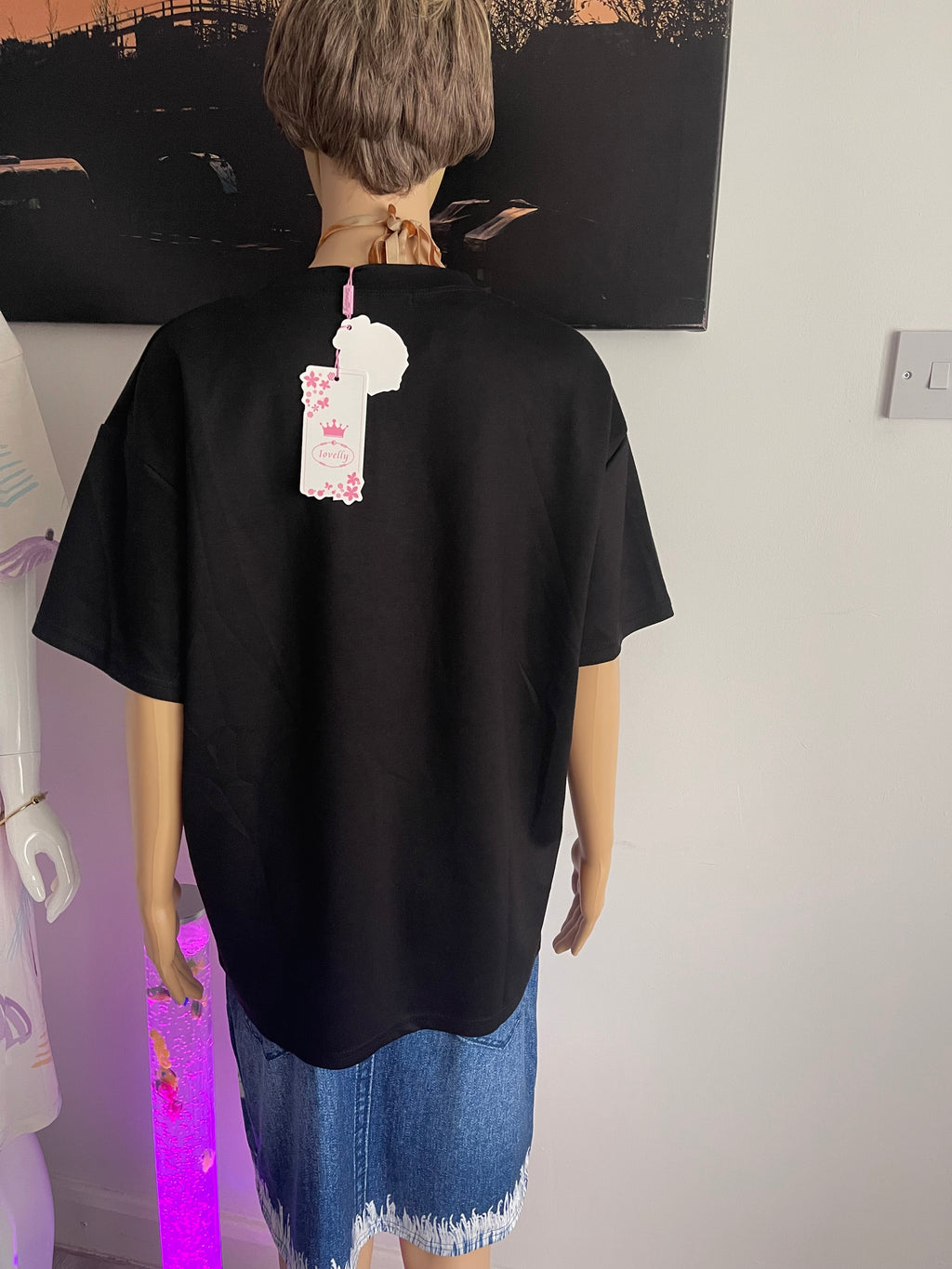 🖤 Peace On Earth Graphic T-Shirt Black XL