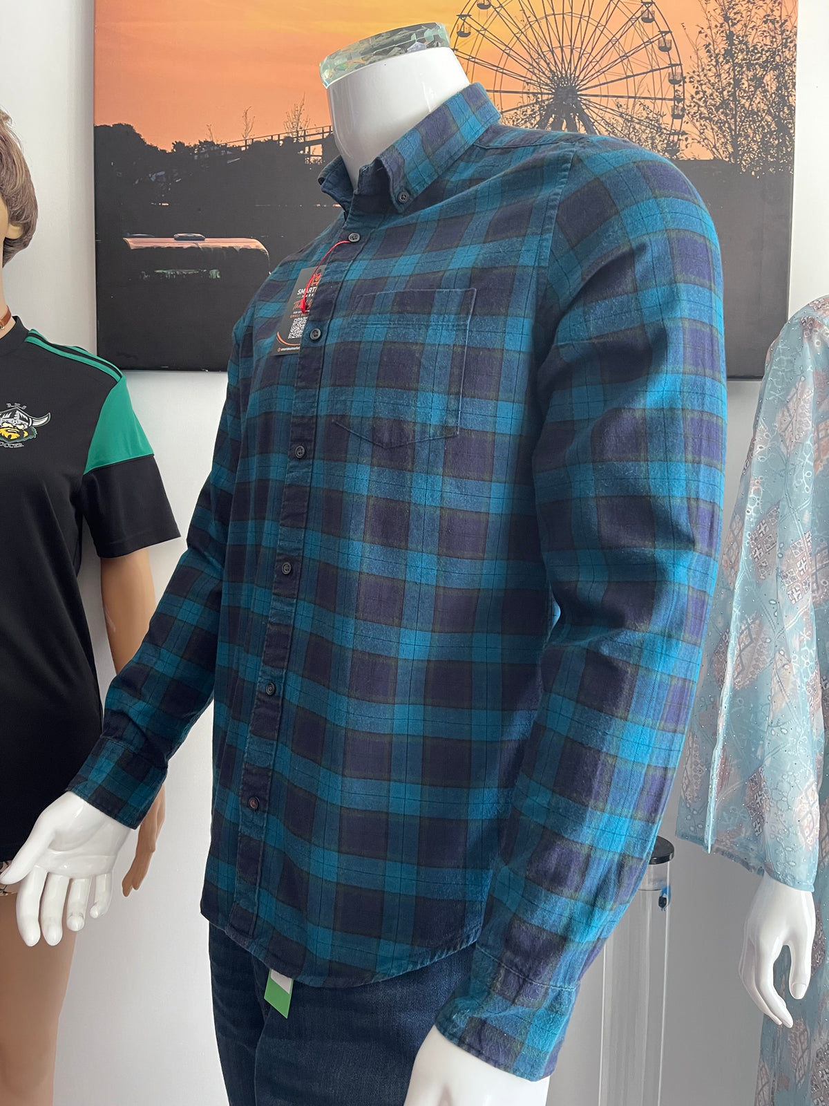 Next Men’s Checked Shirt Size M