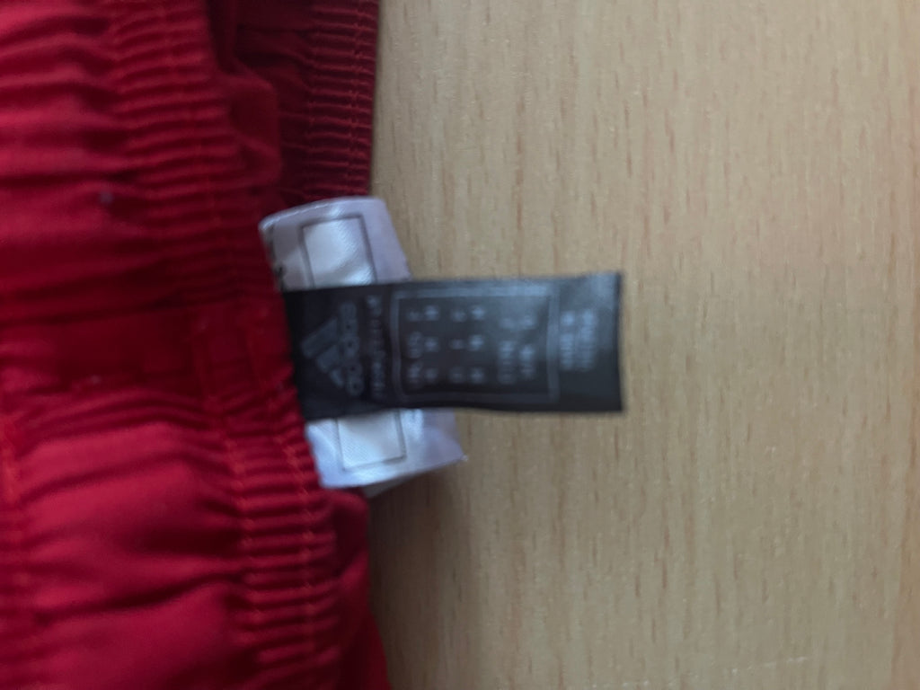 Adidas Men’s Red Sports Shorts – Size M