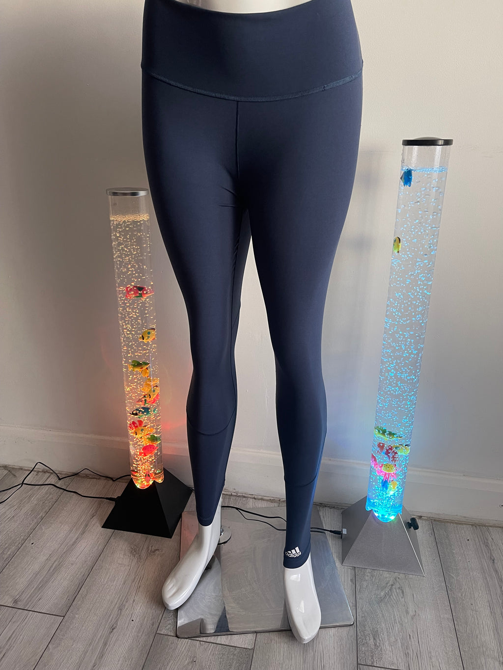 Adidas Women's High-Waist Training Leggings Black Size L