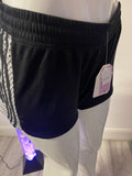 Adidas Women’s Sports Shorts – Black/White – Size M
