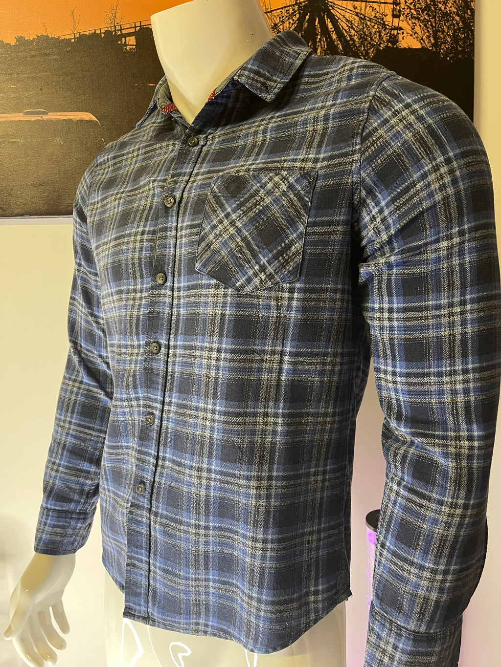 MBX Men’s Check Shirt Size S