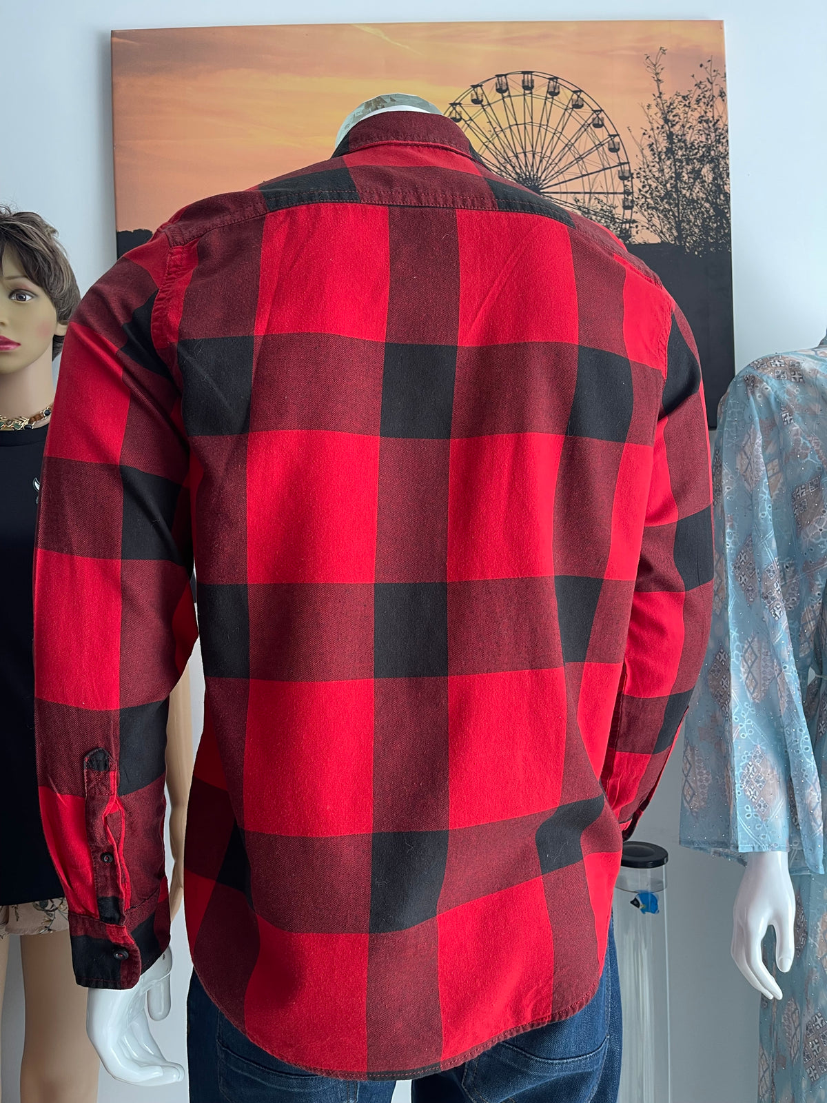 American Eagle Men’s Checked Shirt Size M