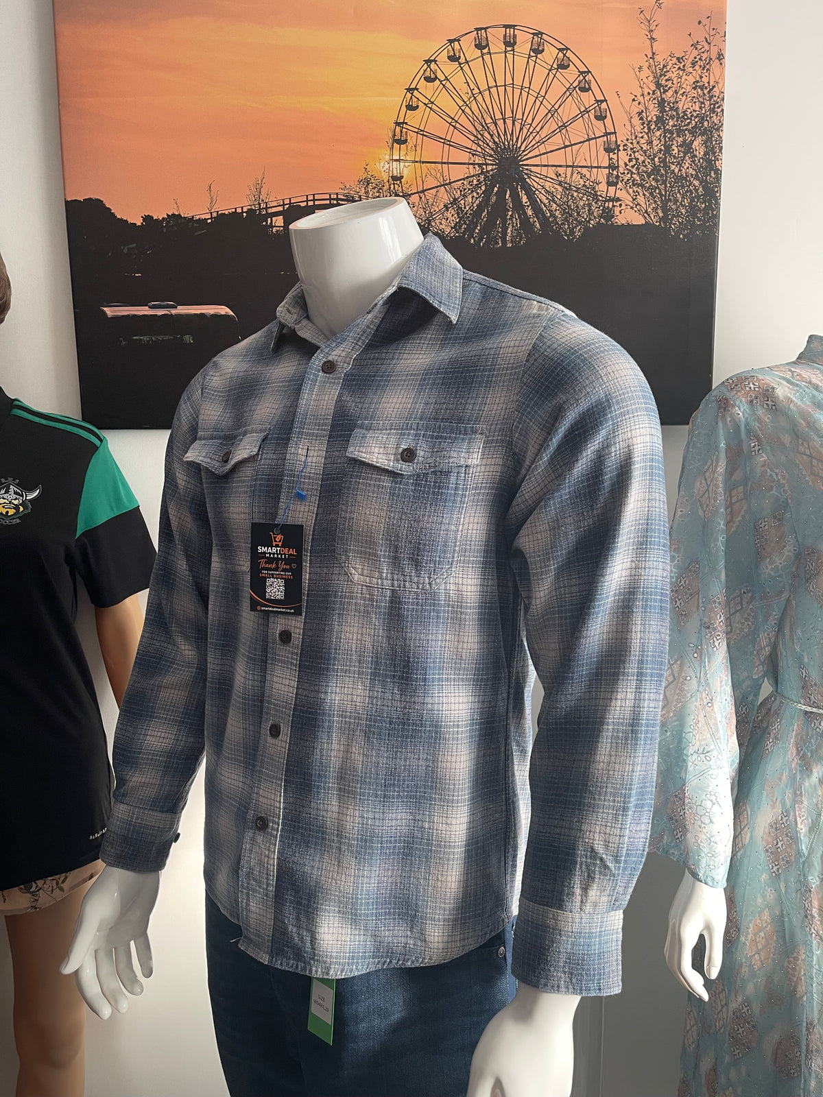 Red Head Men’s Checked Shirt Size S