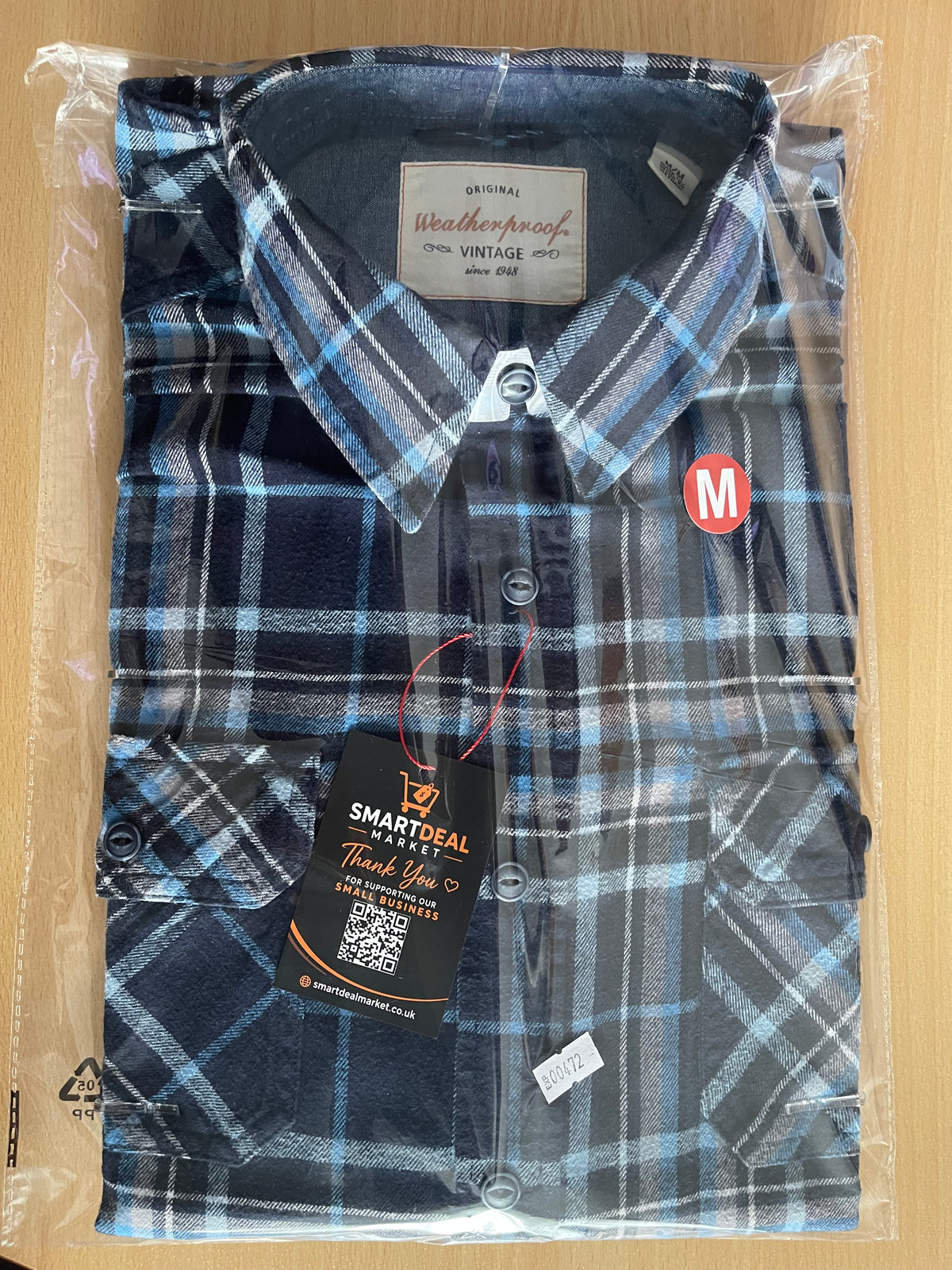 Weatherproof Vintage Men’s Check Shirt Size M
