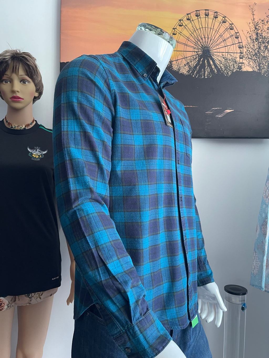 Next Men’s Checked Shirt Size M