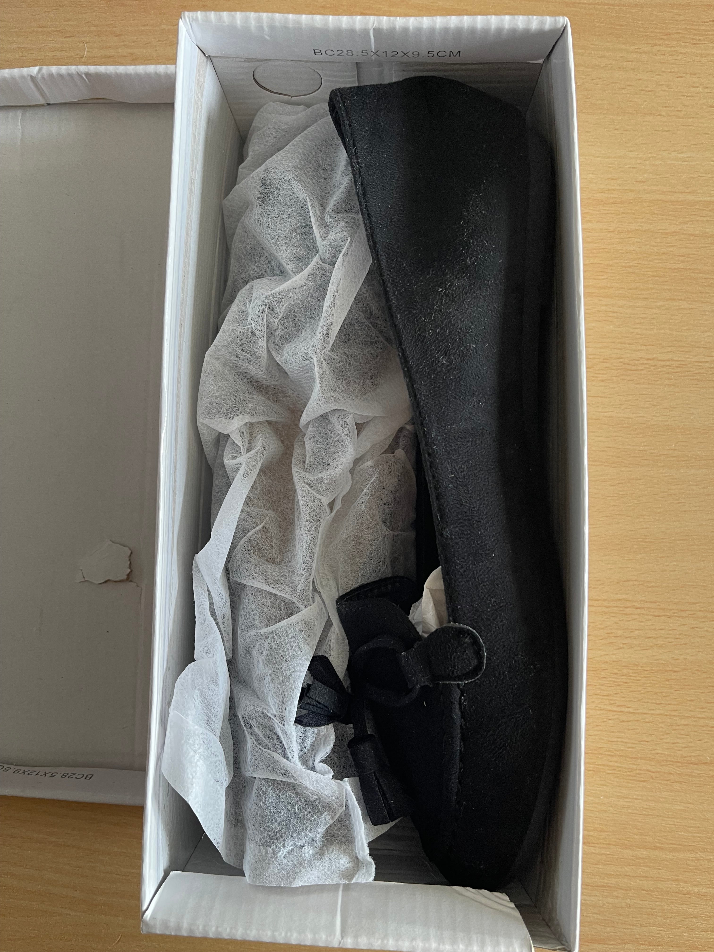 Women’s Black Bow Loafers UK 7 EU 40
