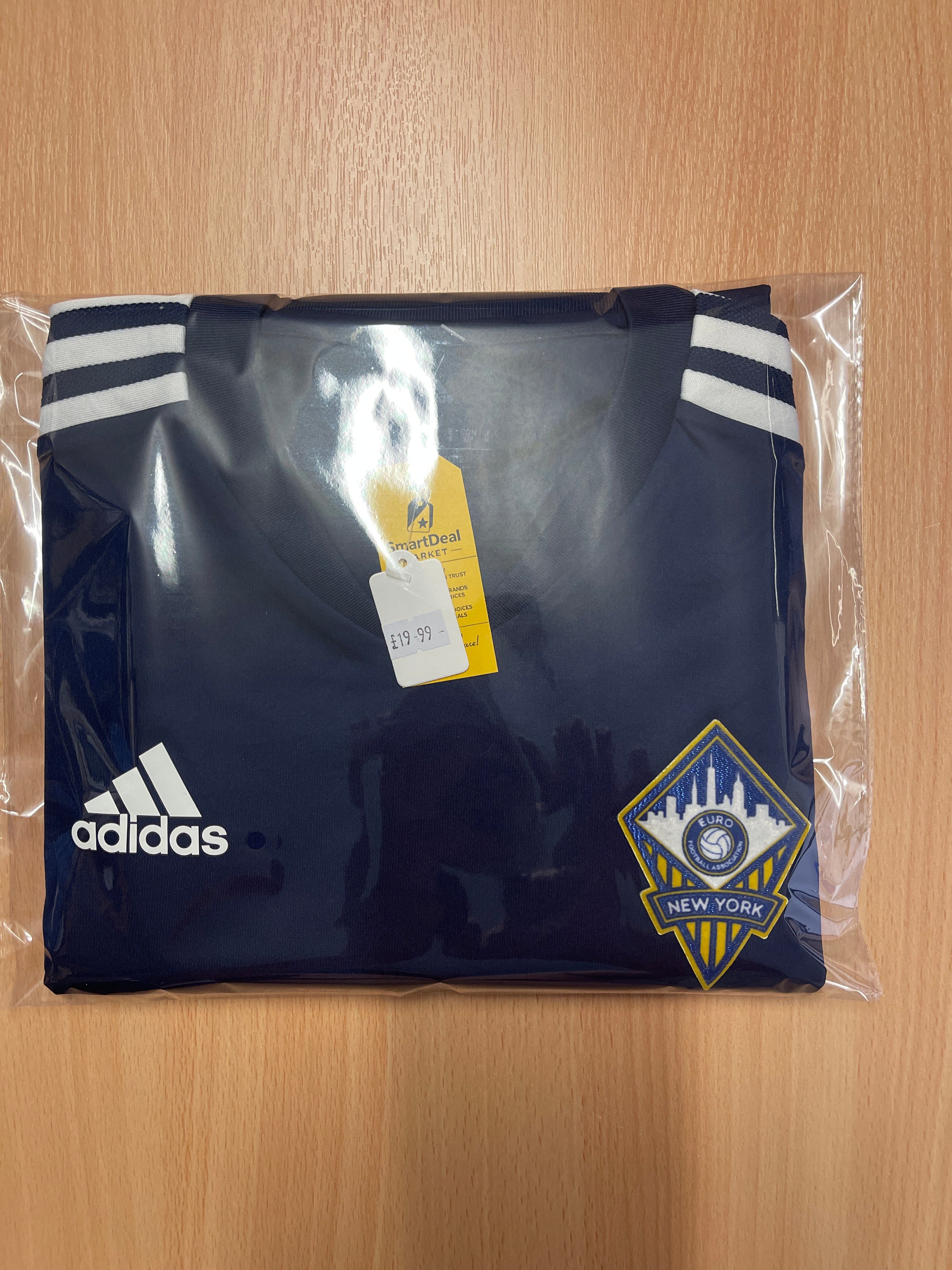 Adidas New York Football Shirt Size S