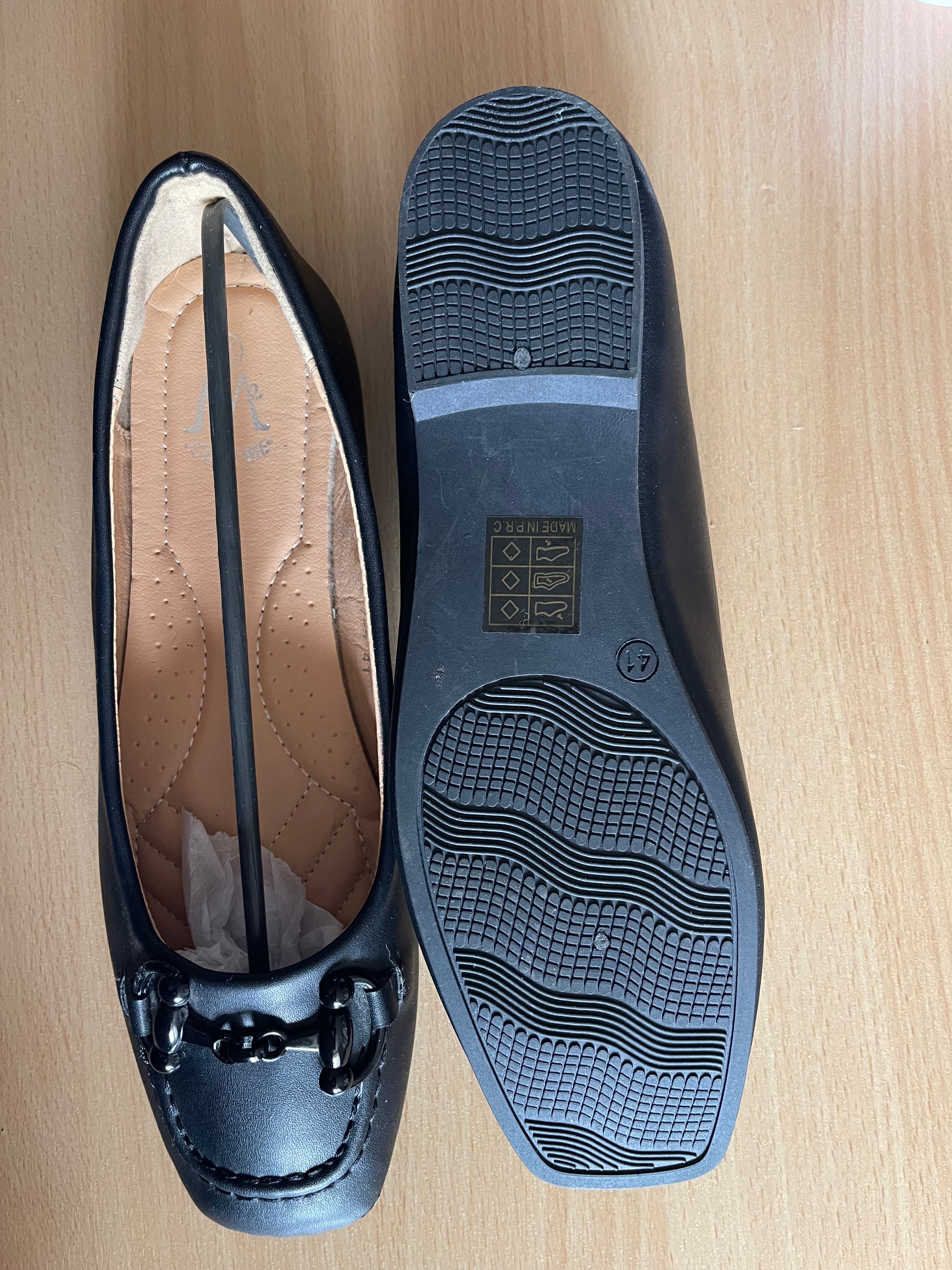 Black Wedge Court Shoes Size EU 41 – New