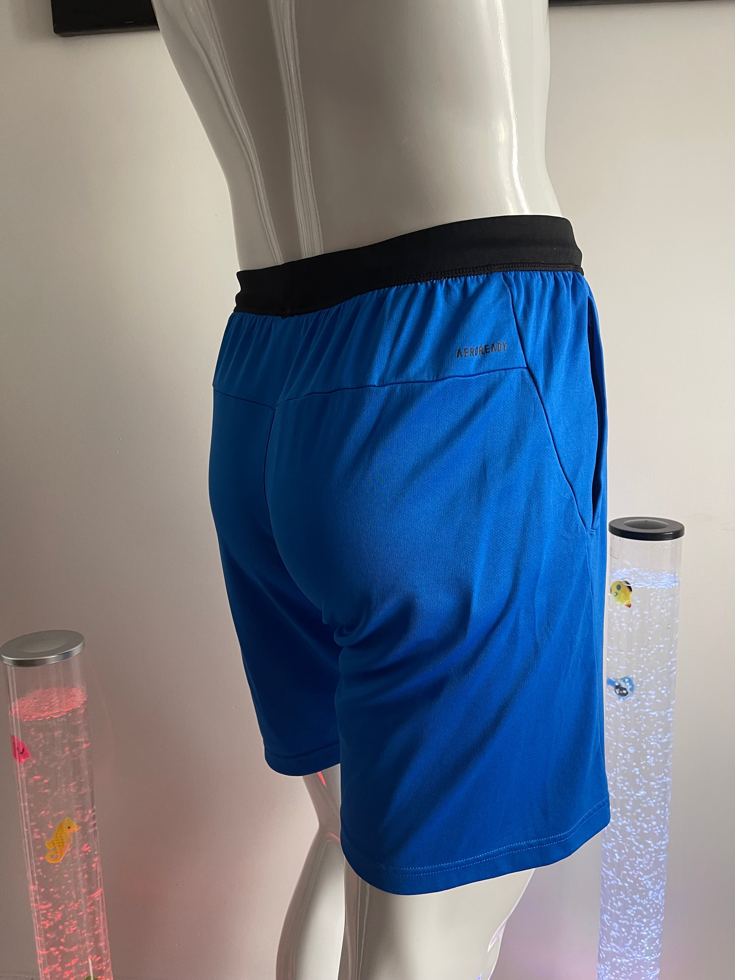 Adidas Blue Sports Shorts Men's Size M