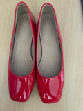 New Look Women's Red Patent Block Heel Shoes – EU 41