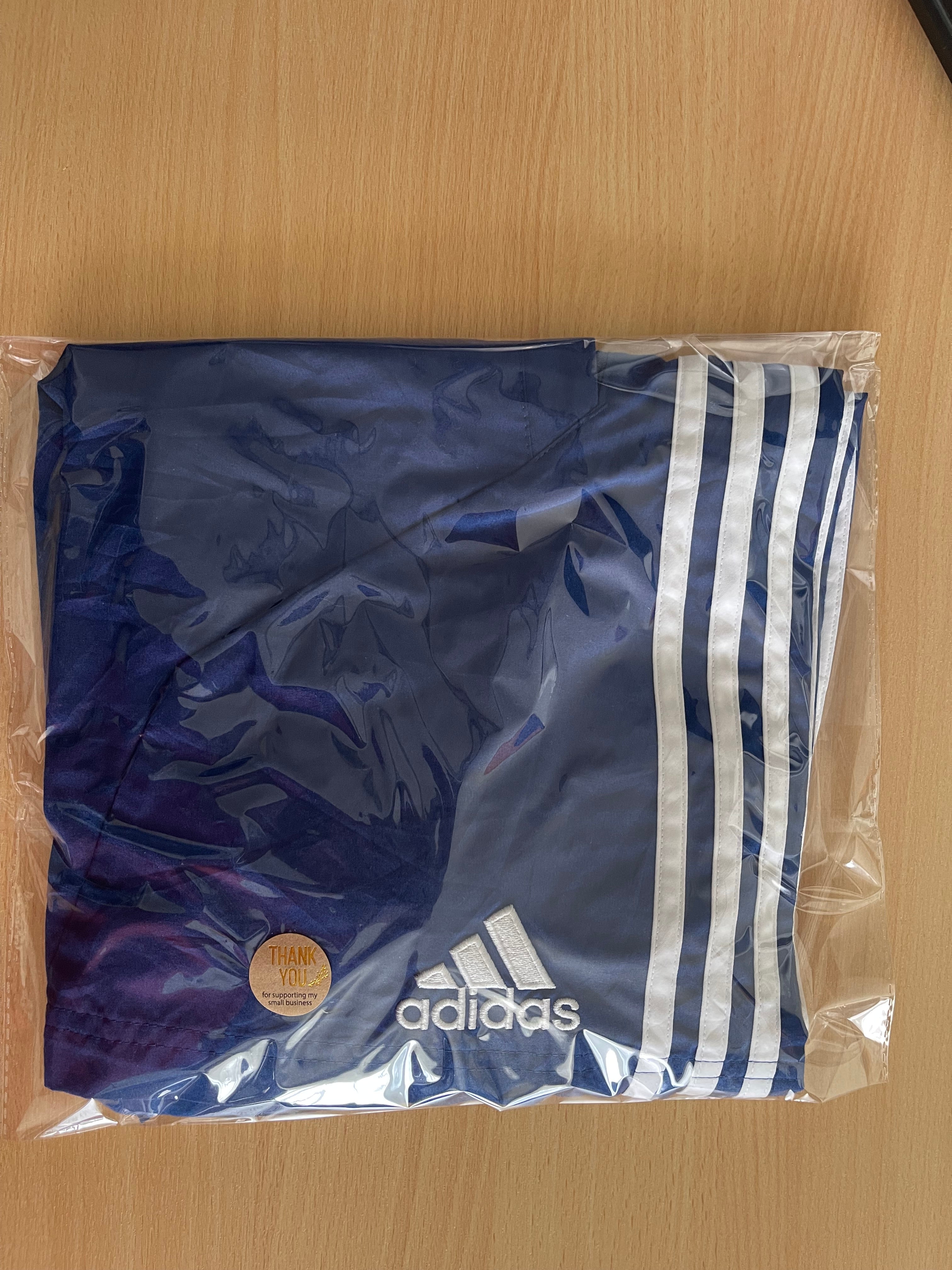 Adidas Navy Sports Shorts Men's Size 42