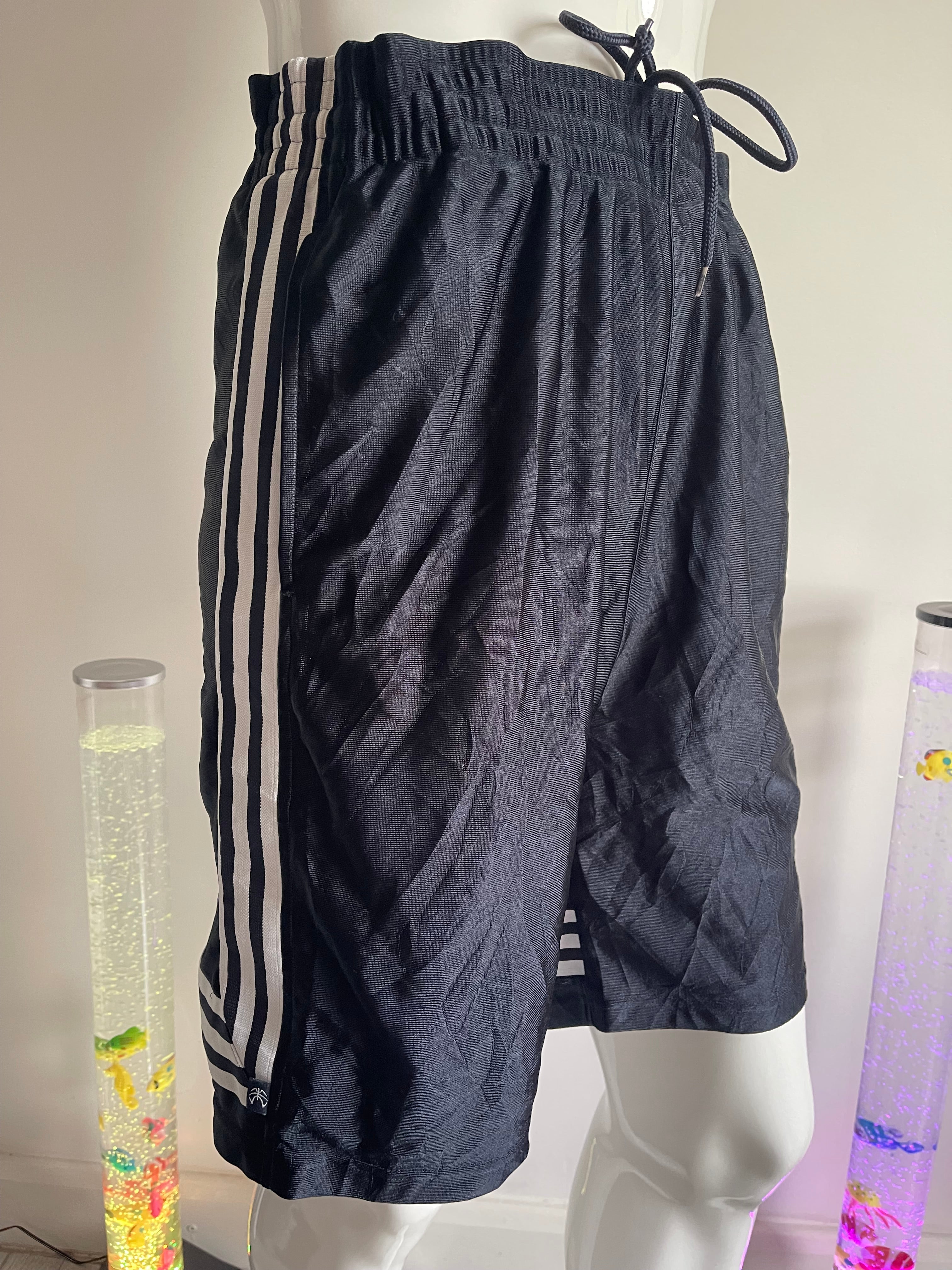 Adidas Black Sports Shorts Men L