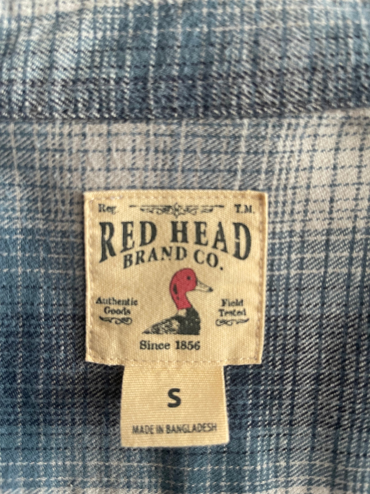 Red Head Men’s Checked Shirt Size S