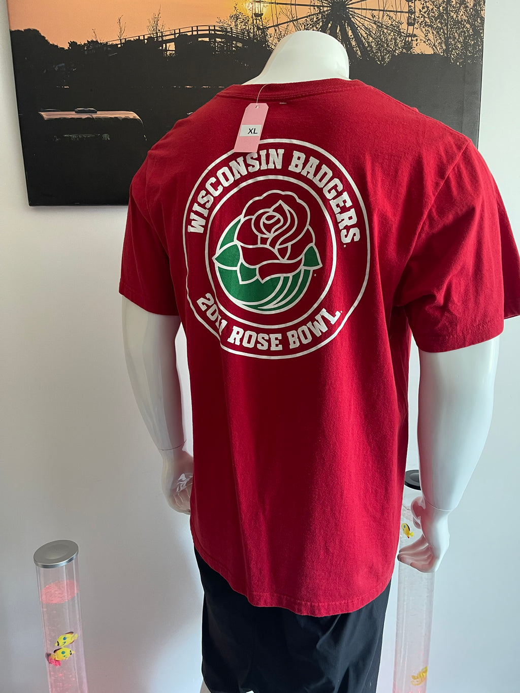 Adidas Wisconsin Football T-Shirt XL
