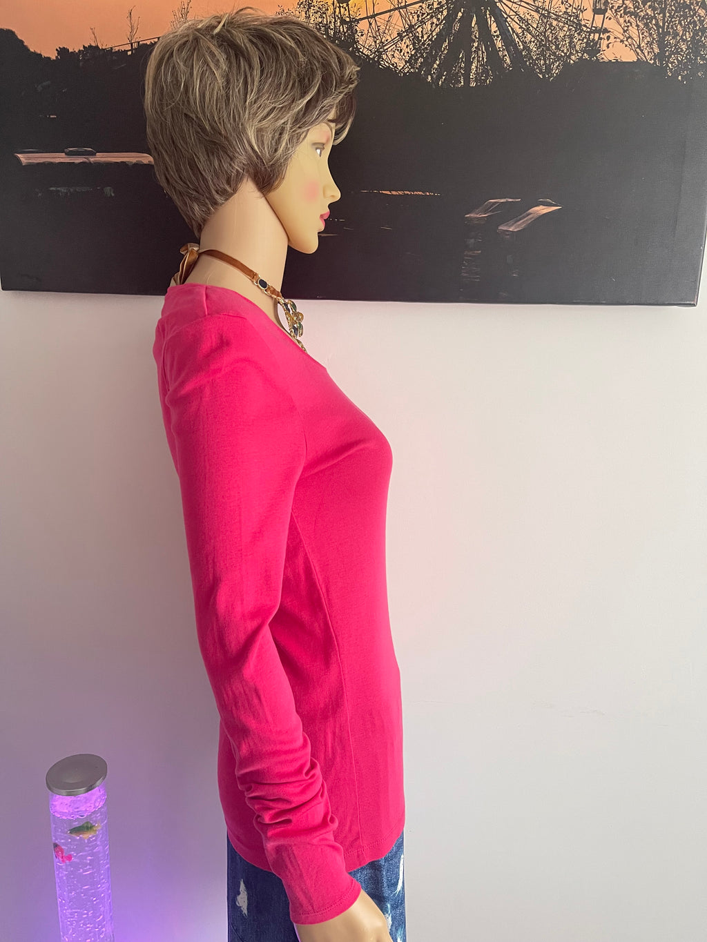 Titlu: Next Women's Pink Long Sleeve Top UK 12
