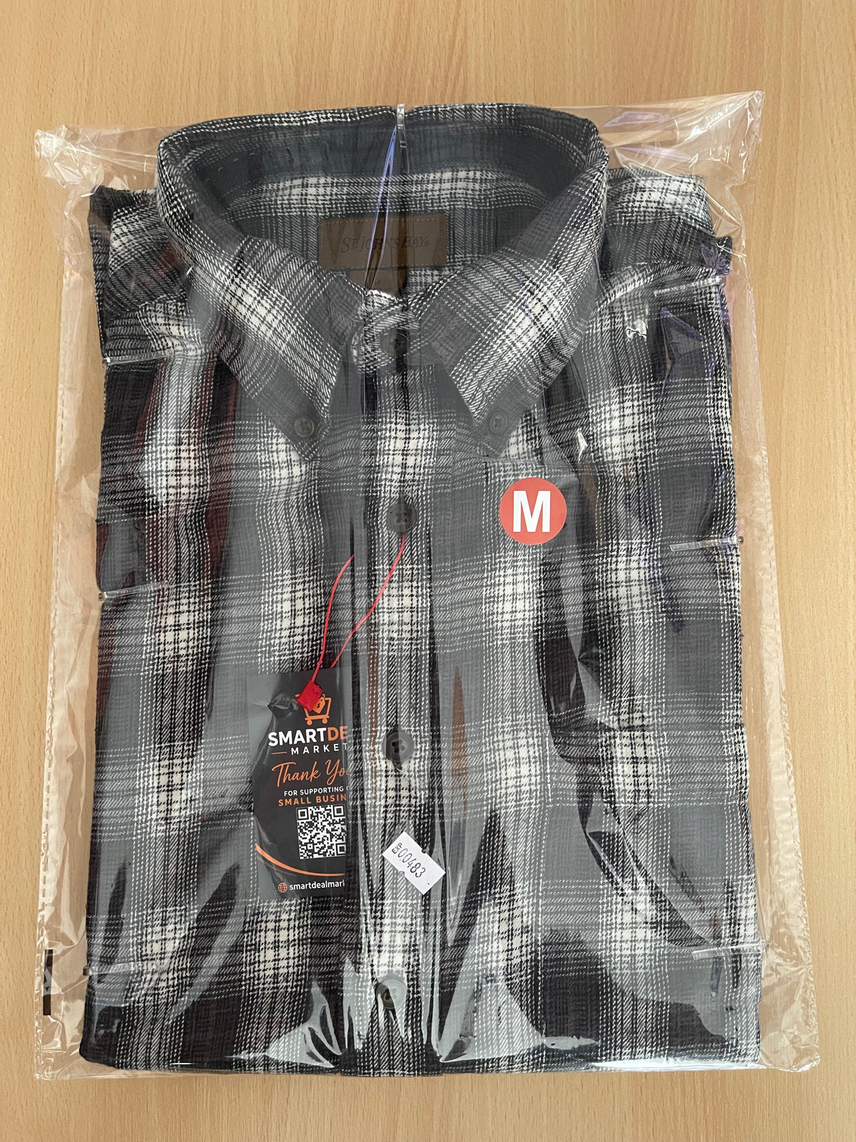 St John’s Bay Checked Cotton Shirt Size M