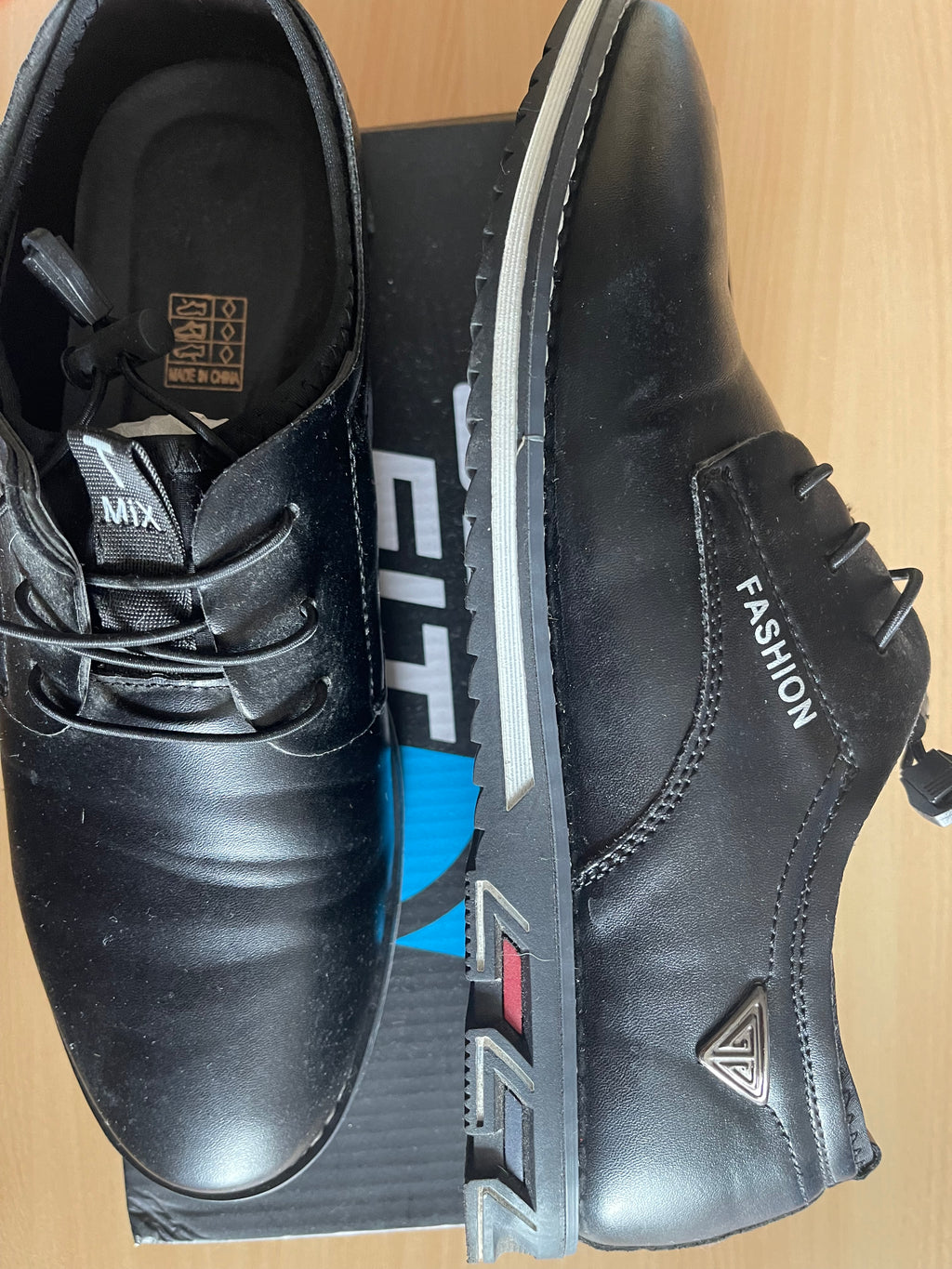 Men’s Black Formal Shoes UK 7