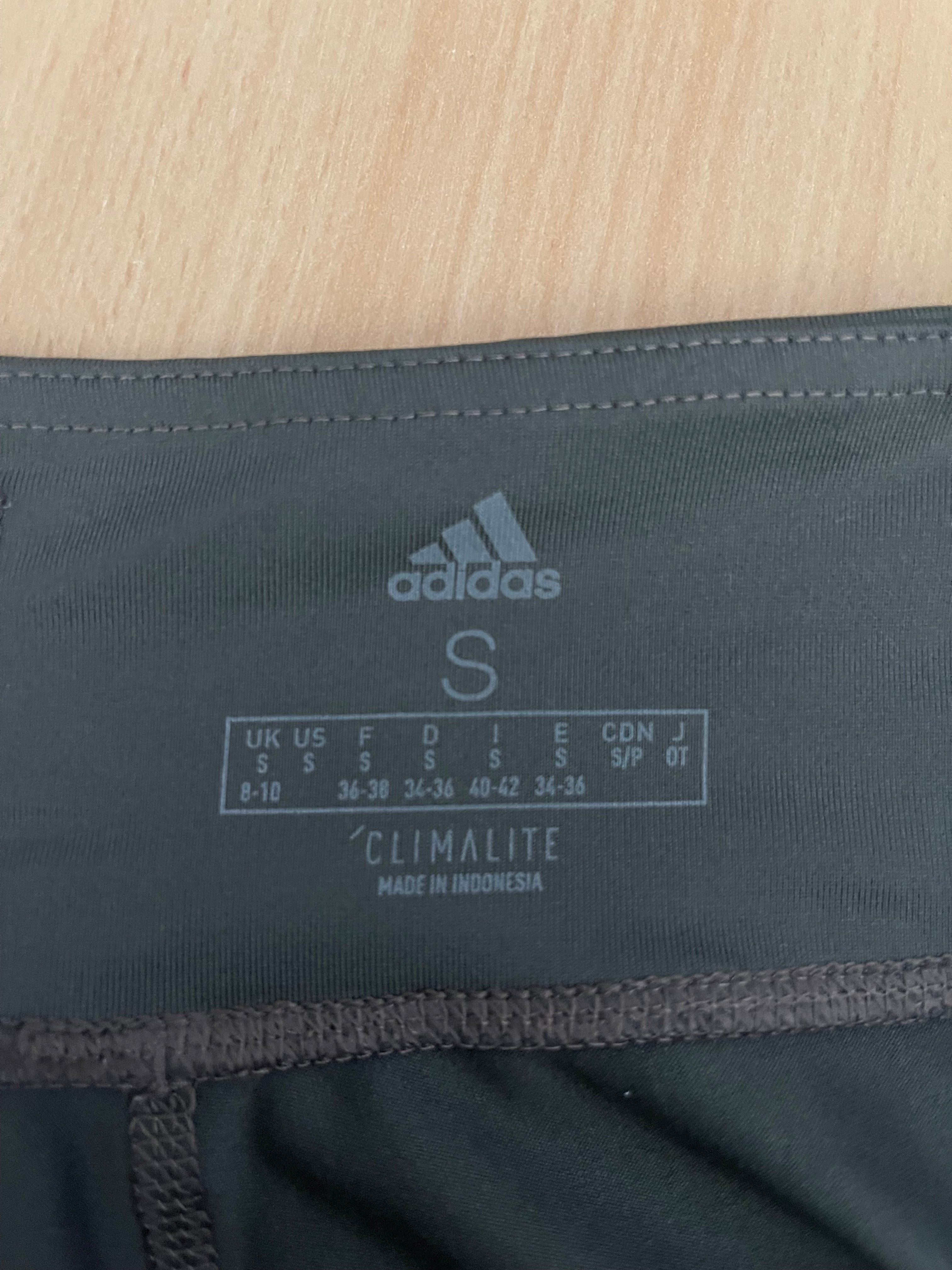 Adidas Climalite Women's Khaki Leggings – Size S